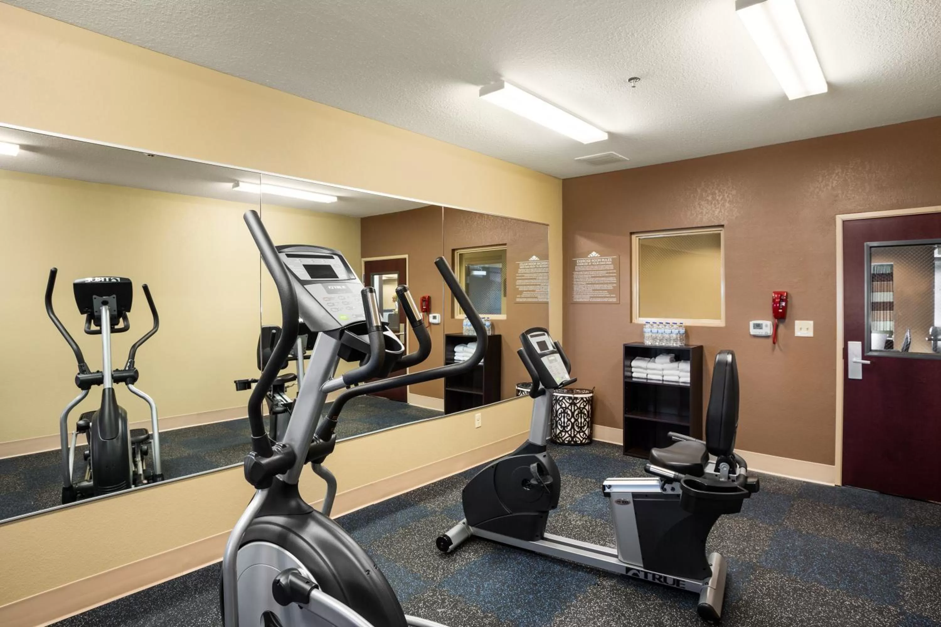 Fitness centre/facilities in Microtel Inn and Suites Carrollton
