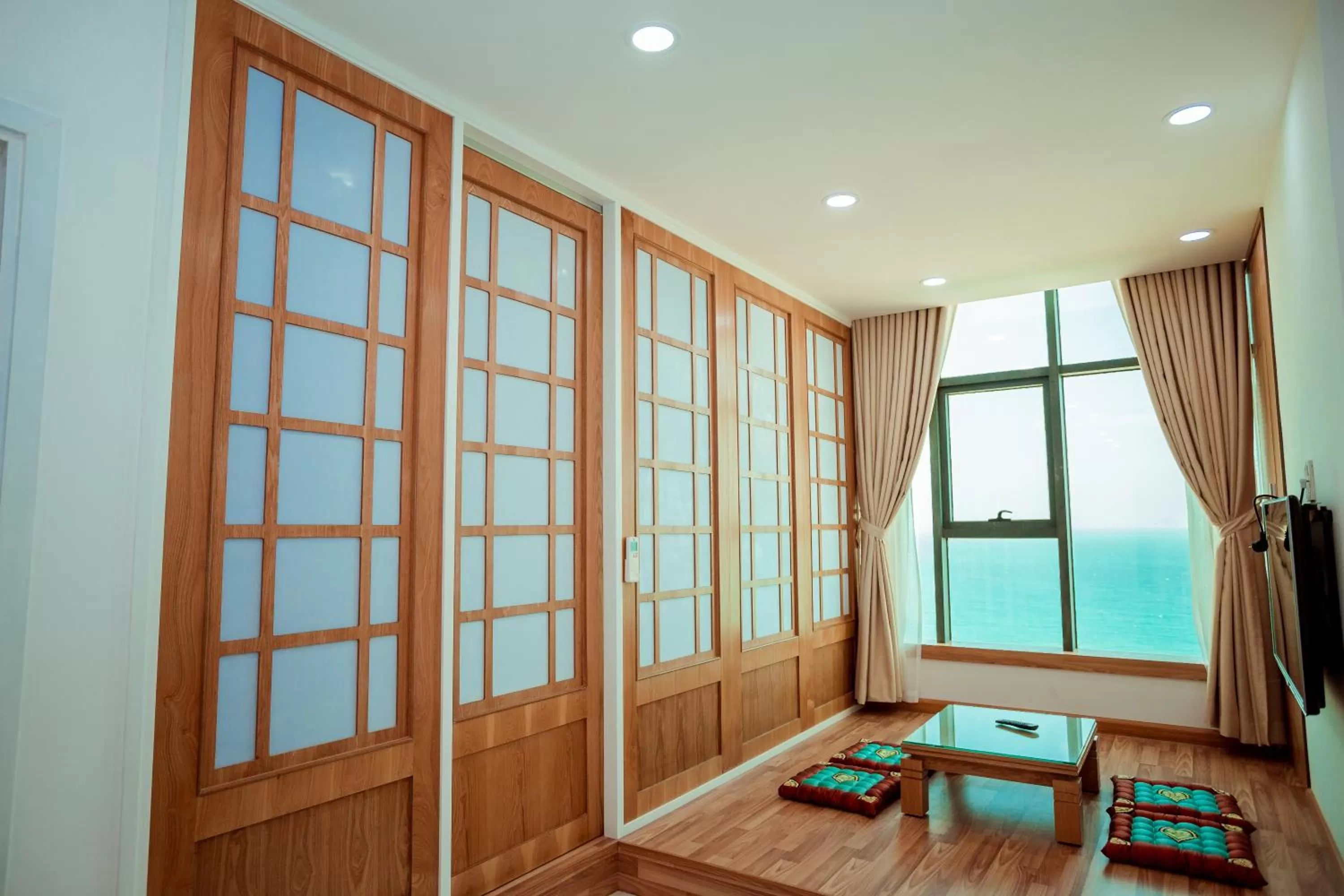 Living room in Gold Ocean Apartment Nha Trang