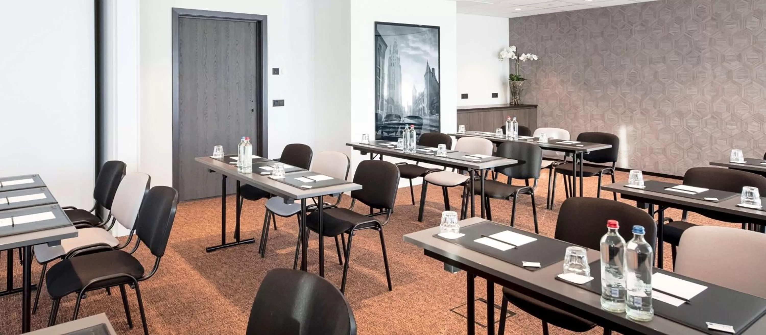 On site in Radisson Blu Hotel, Bruges