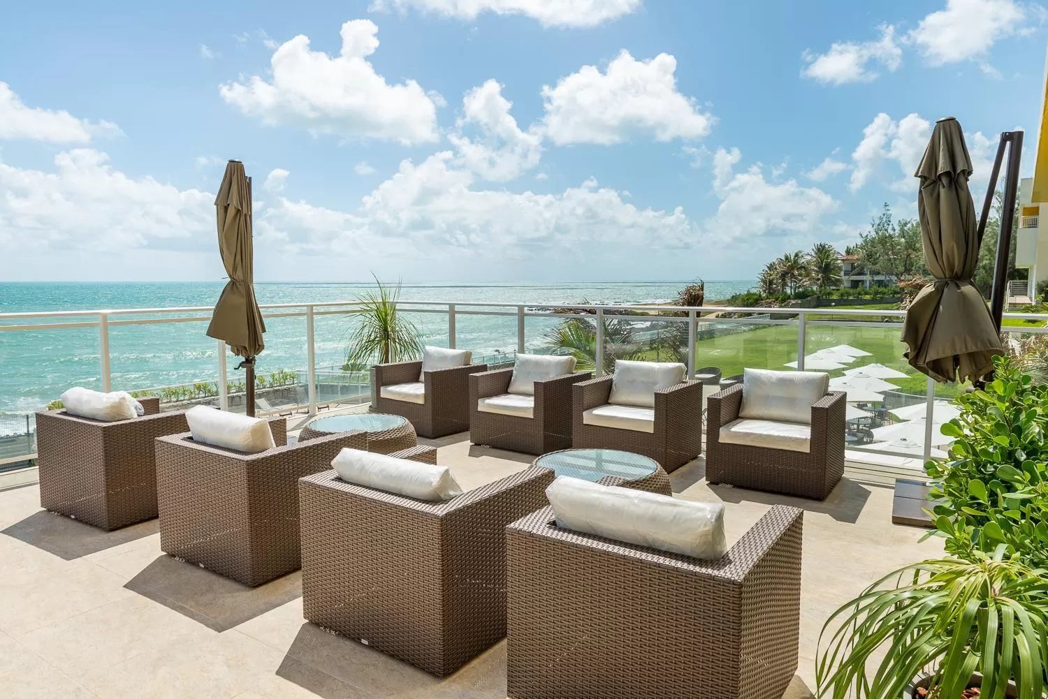 Balcony/Terrace in Hotel Senac Barreira Roxa