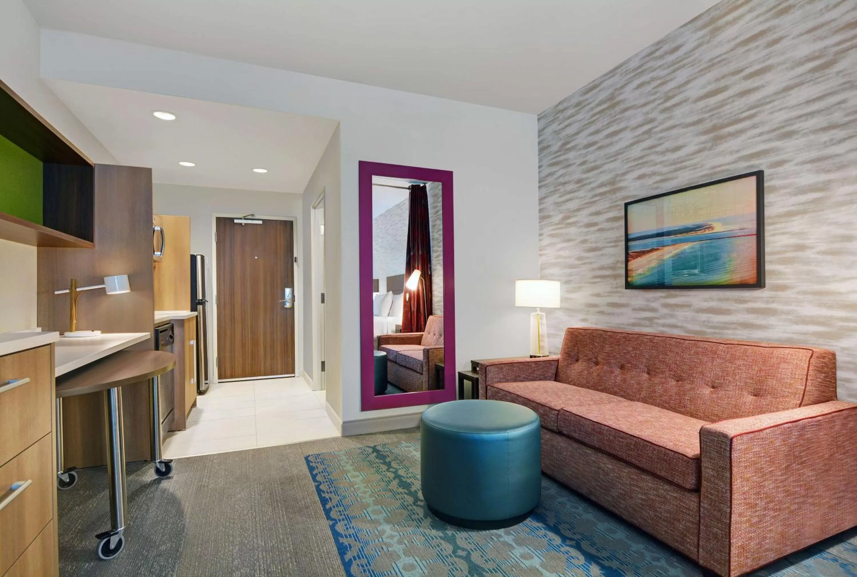 Living room in Home2 Suites By Hilton Panama City Beach, Fl