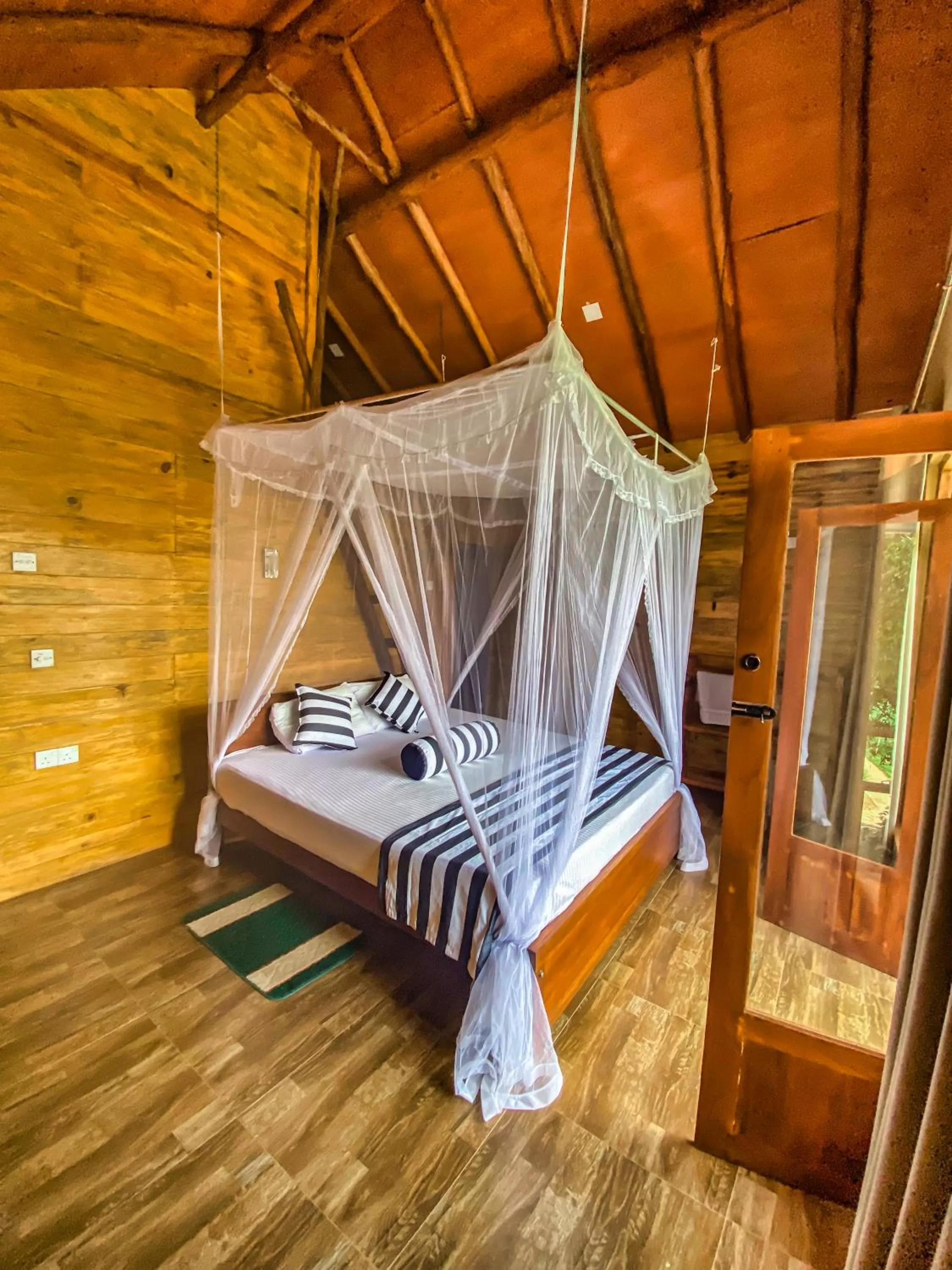 Bed in Ella 100 View Cottage