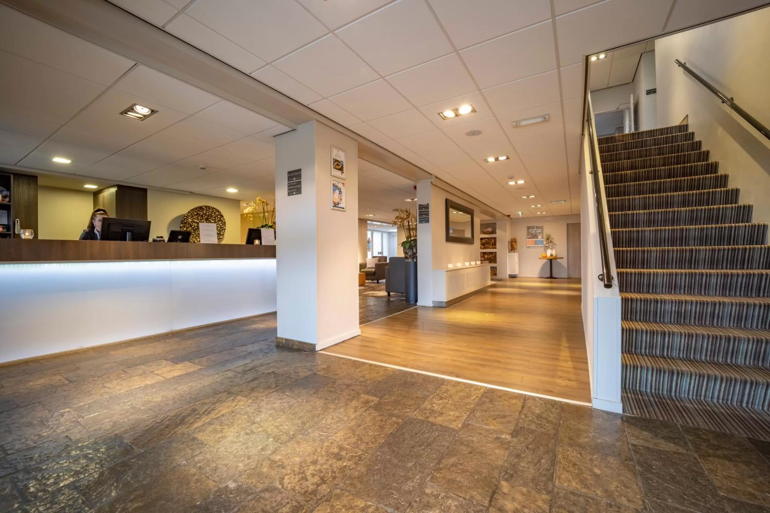 Lobby or reception in Fletcher Zuiderduin Beachhotel
