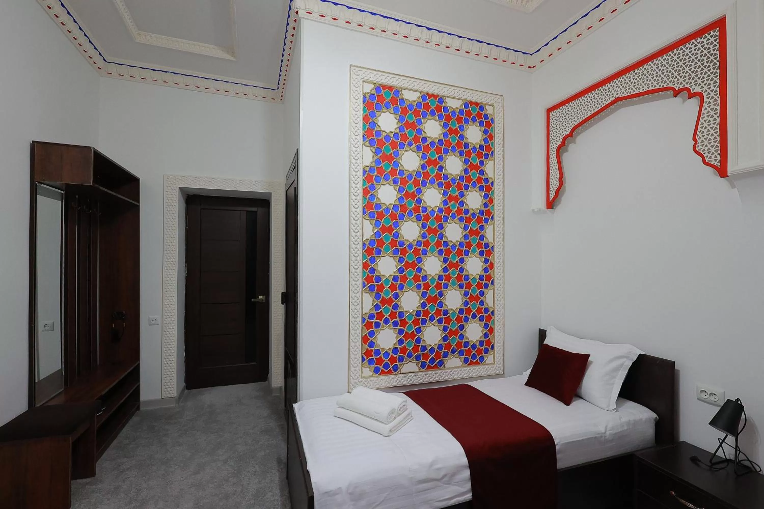 Bed in Jahangir Boutique Bukhara