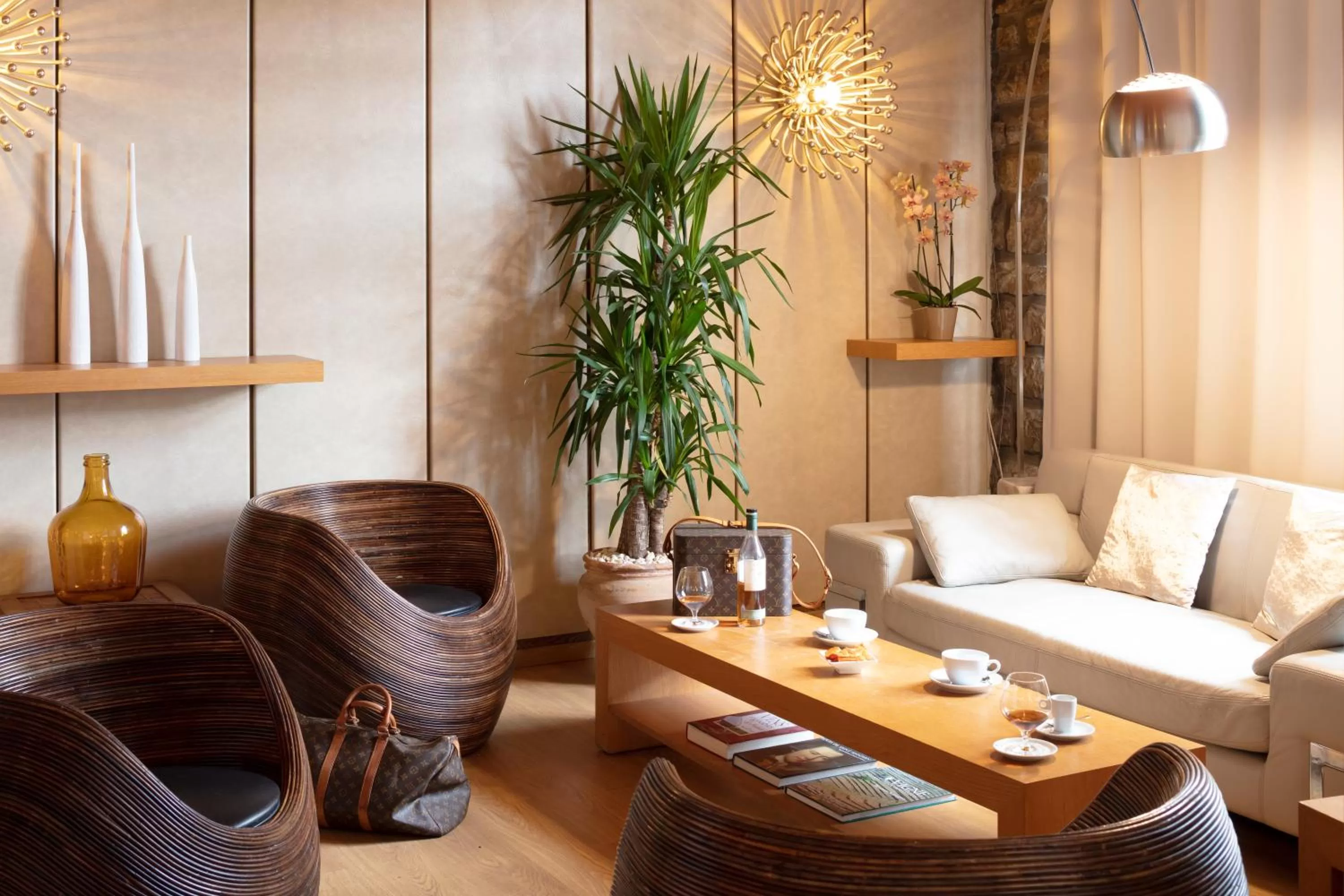 Lobby or reception in Hotel La Chaumière