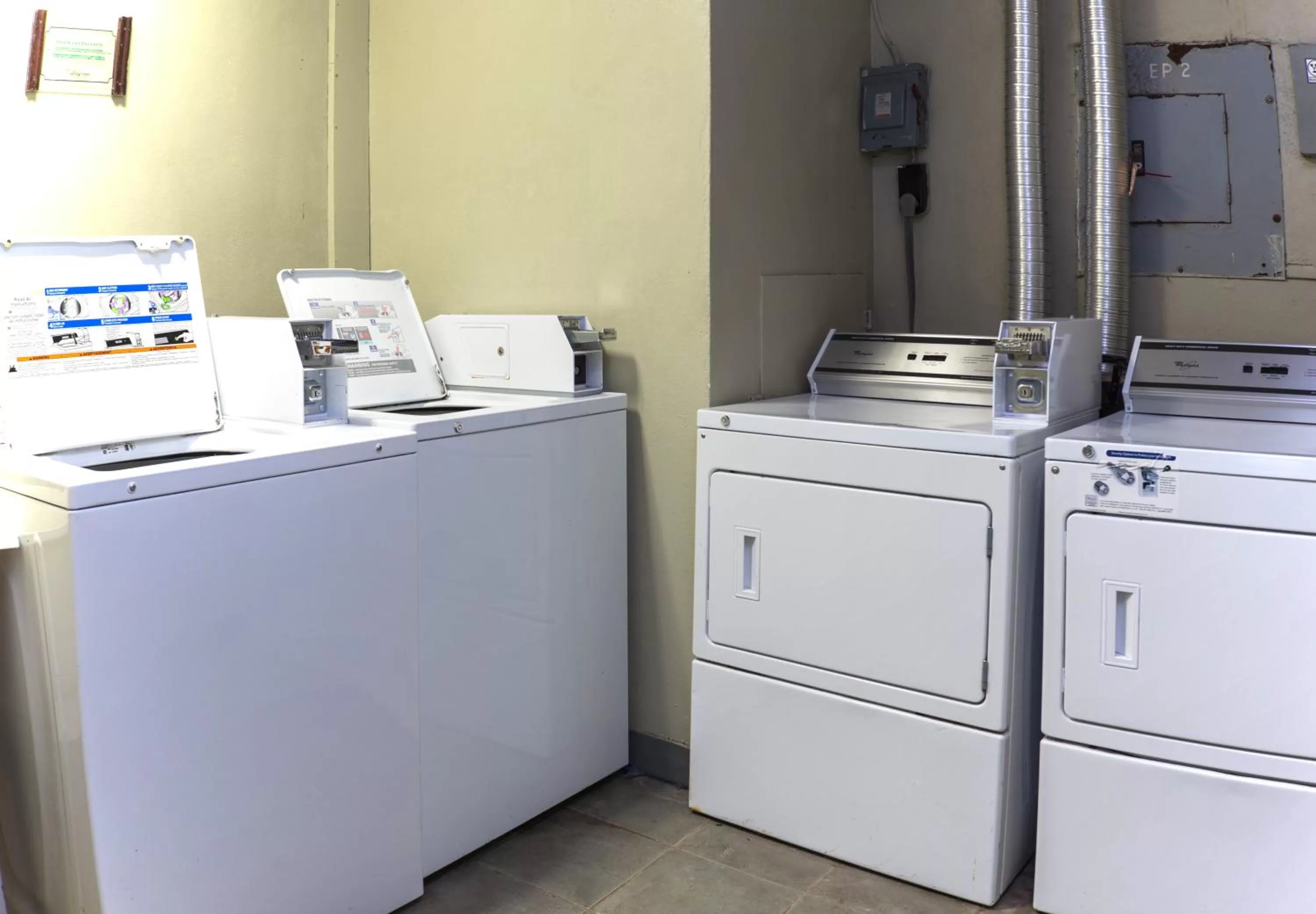 washing machine in The Bayview Hotel Guam