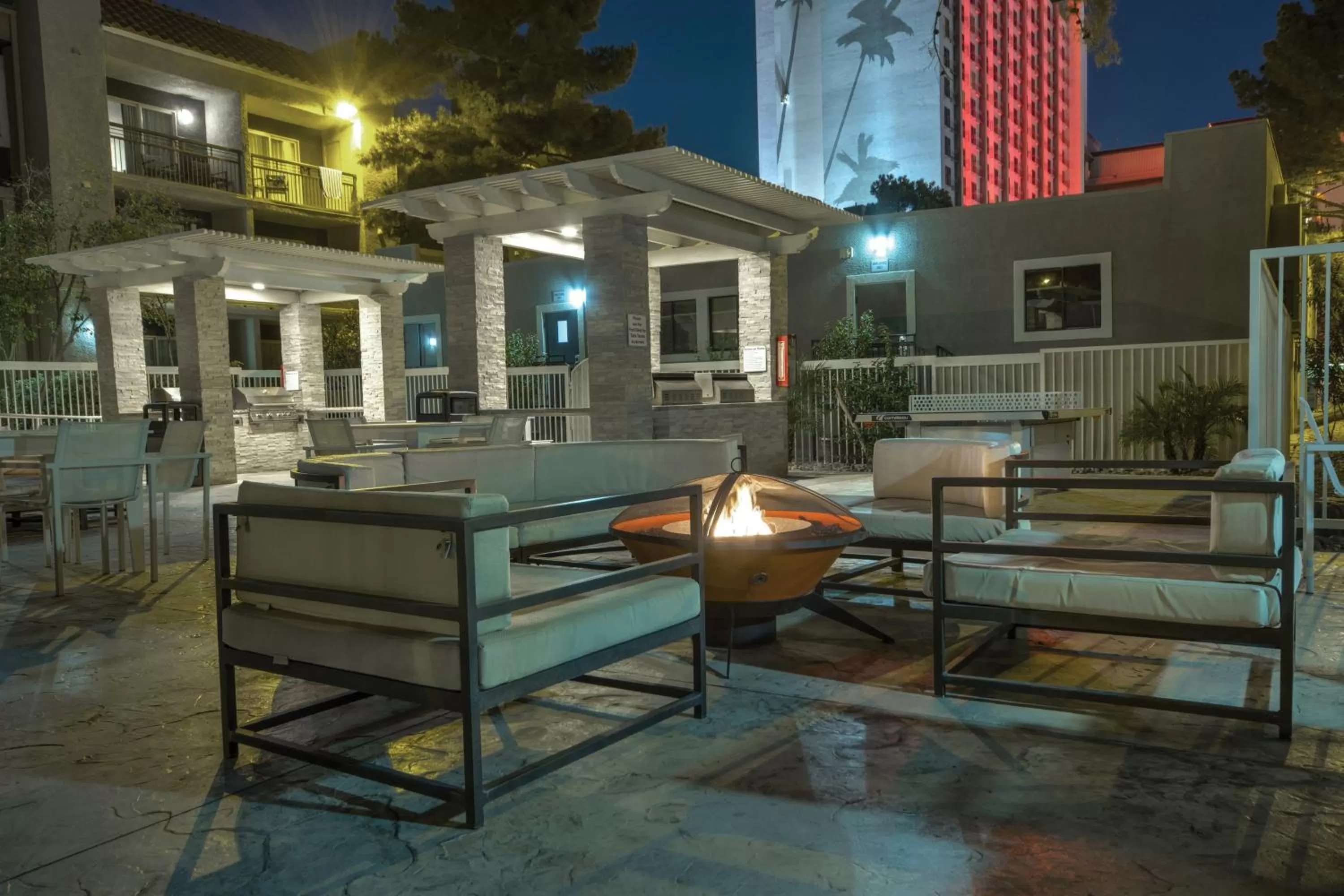 Property building in Desert Rose Resort