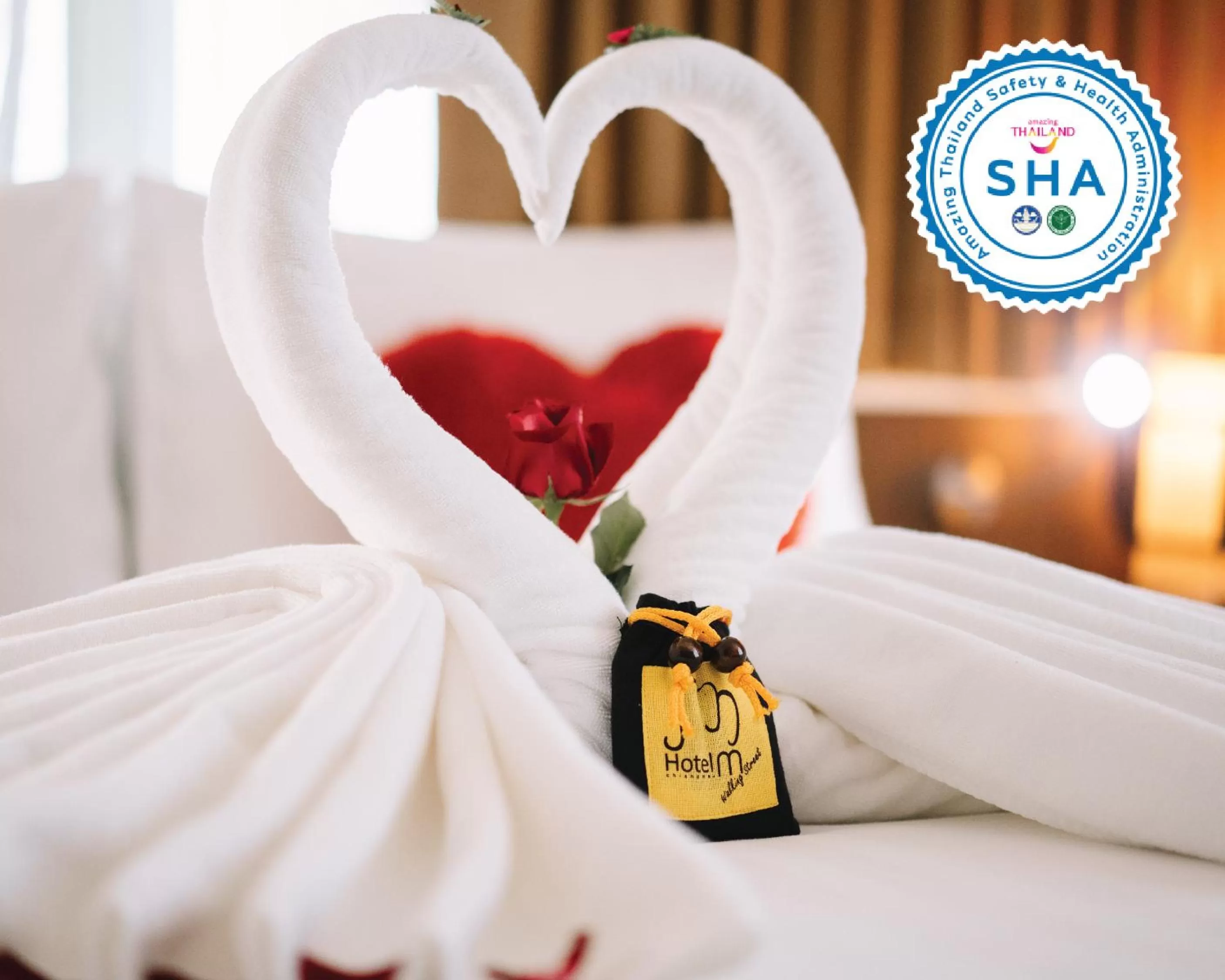 Bedroom, Bed in Hotel M Chiang Mai