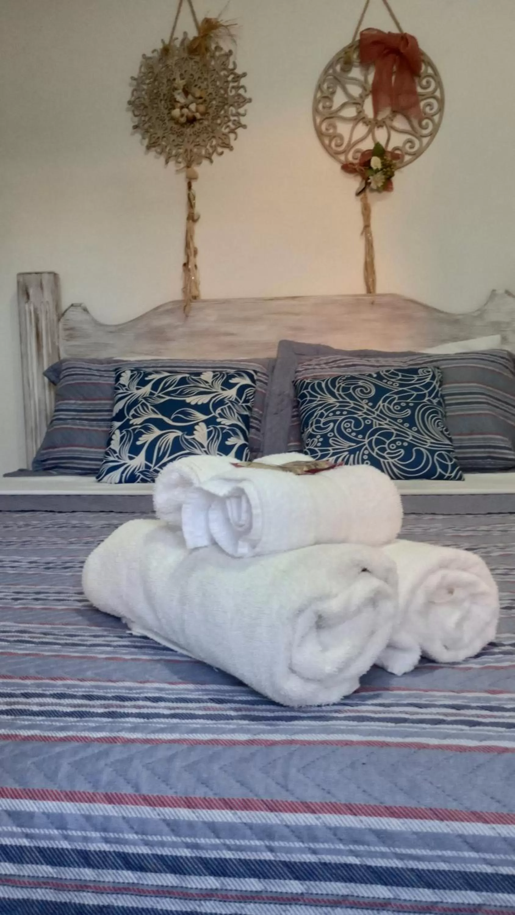 Bed in Hibiscos Pousada