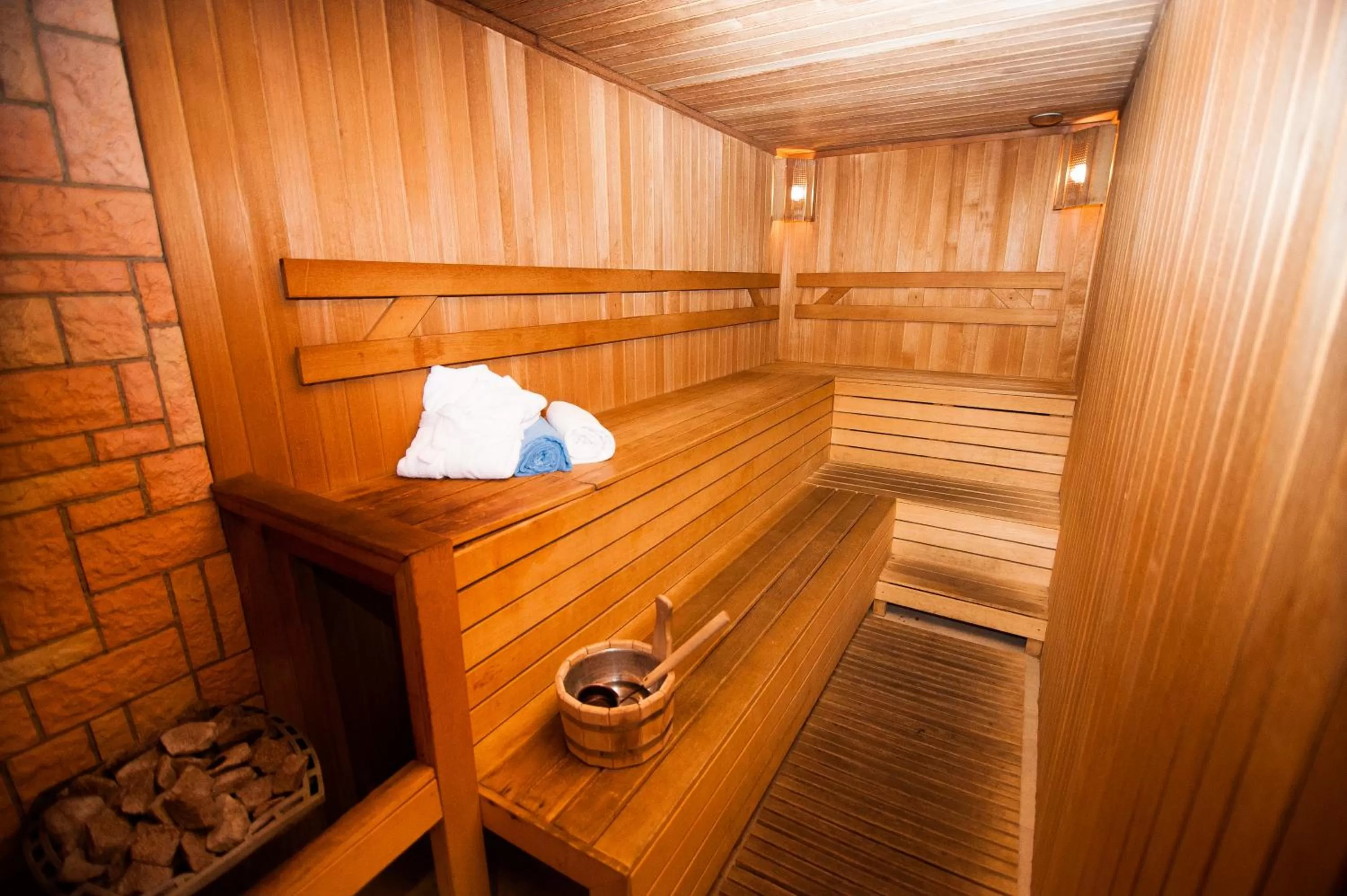 Sauna in Kazzhol Hotel Astana