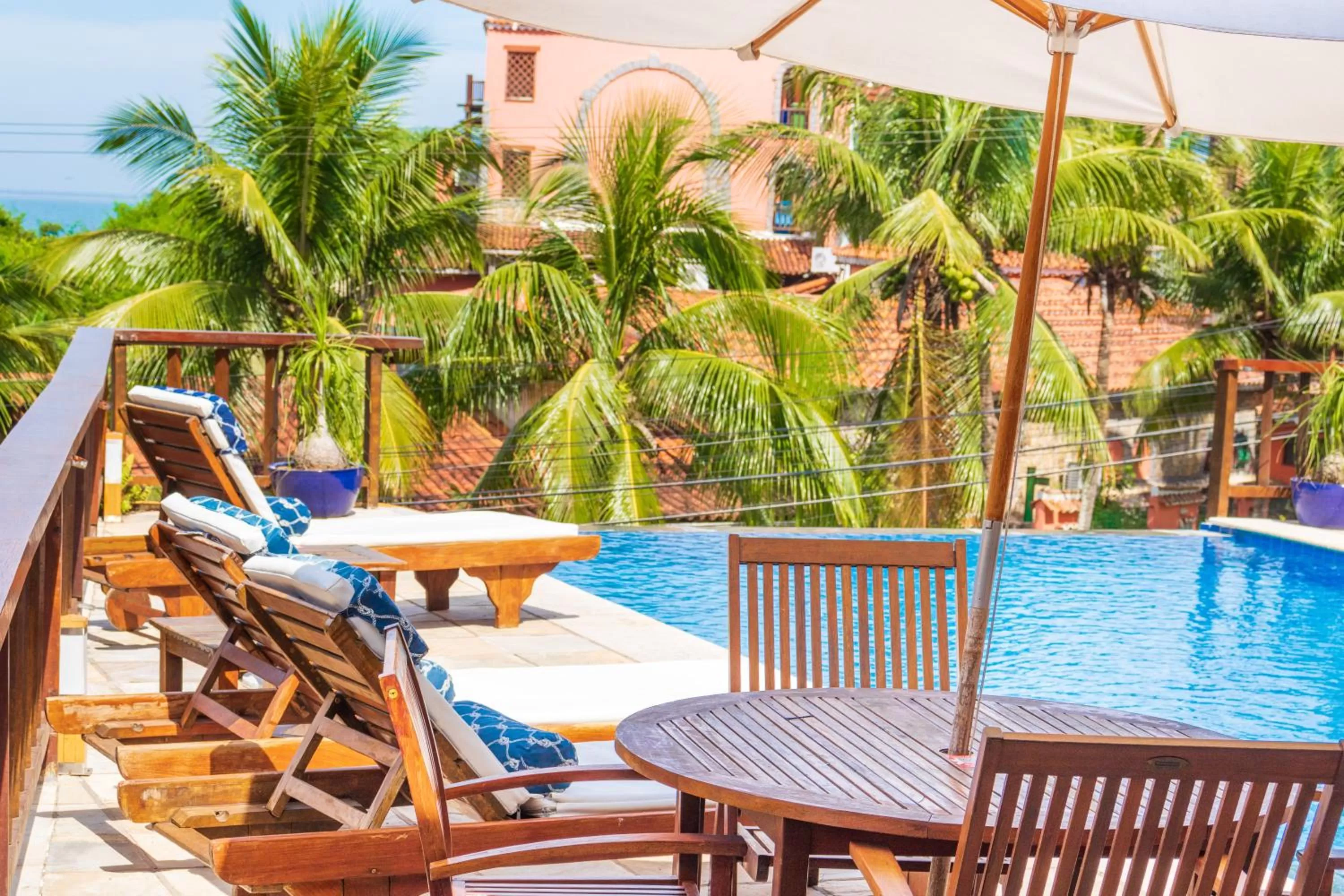 Balcony/Terrace in Bahiamarela Boutique Hotel & SPA