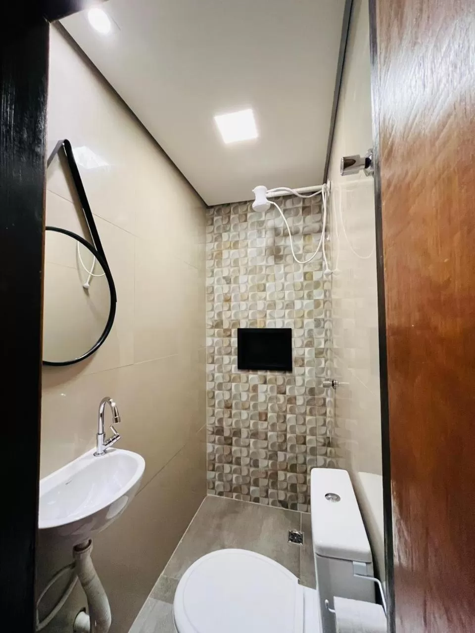 Bathroom in Riacho Hotel