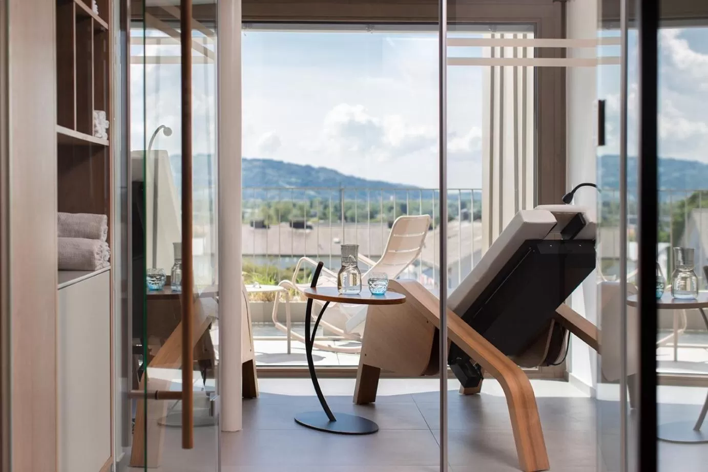 Spa and wellness centre/facilities in hirschen dornbirn - das boutiquestyle hotel - skyrelax & wellness im rooftop