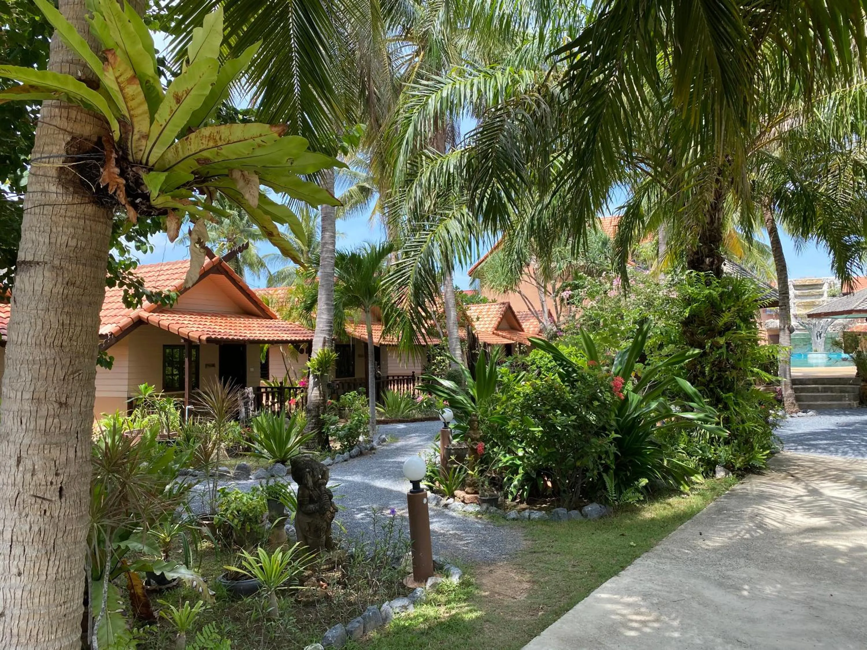 Garden in Laguna Beach Club Resort