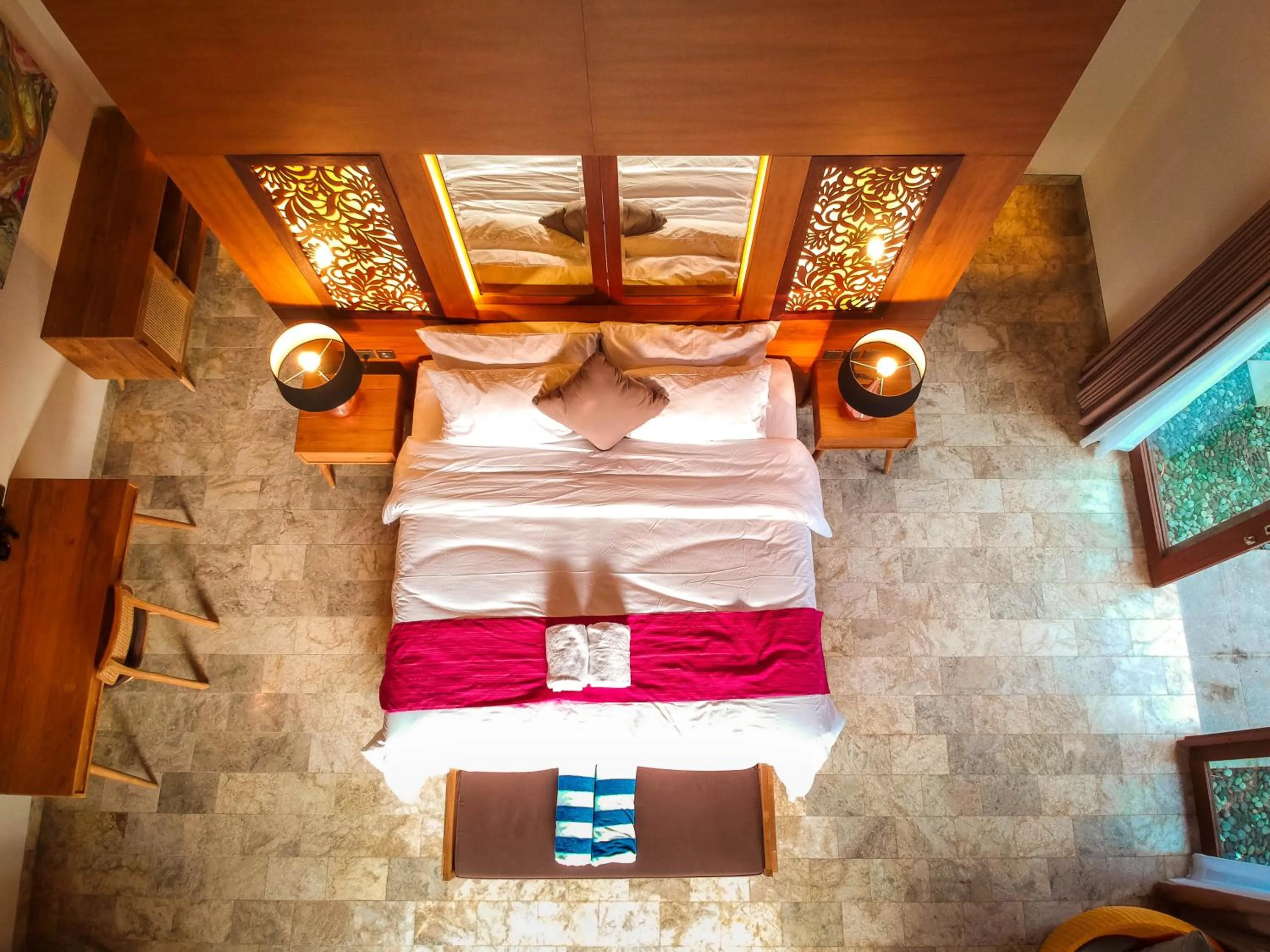 Photo of the whole room, Bed in A Villa Gili Air