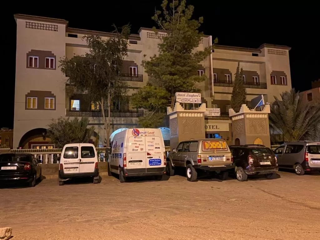 Parking in Hôtel Zaghro