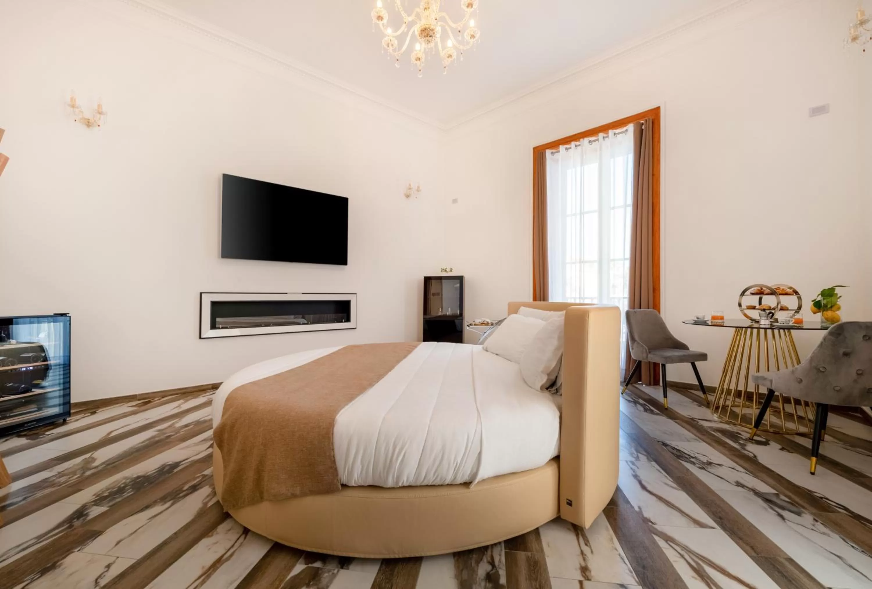 Bed in Sant'Antonino Luxury Suite