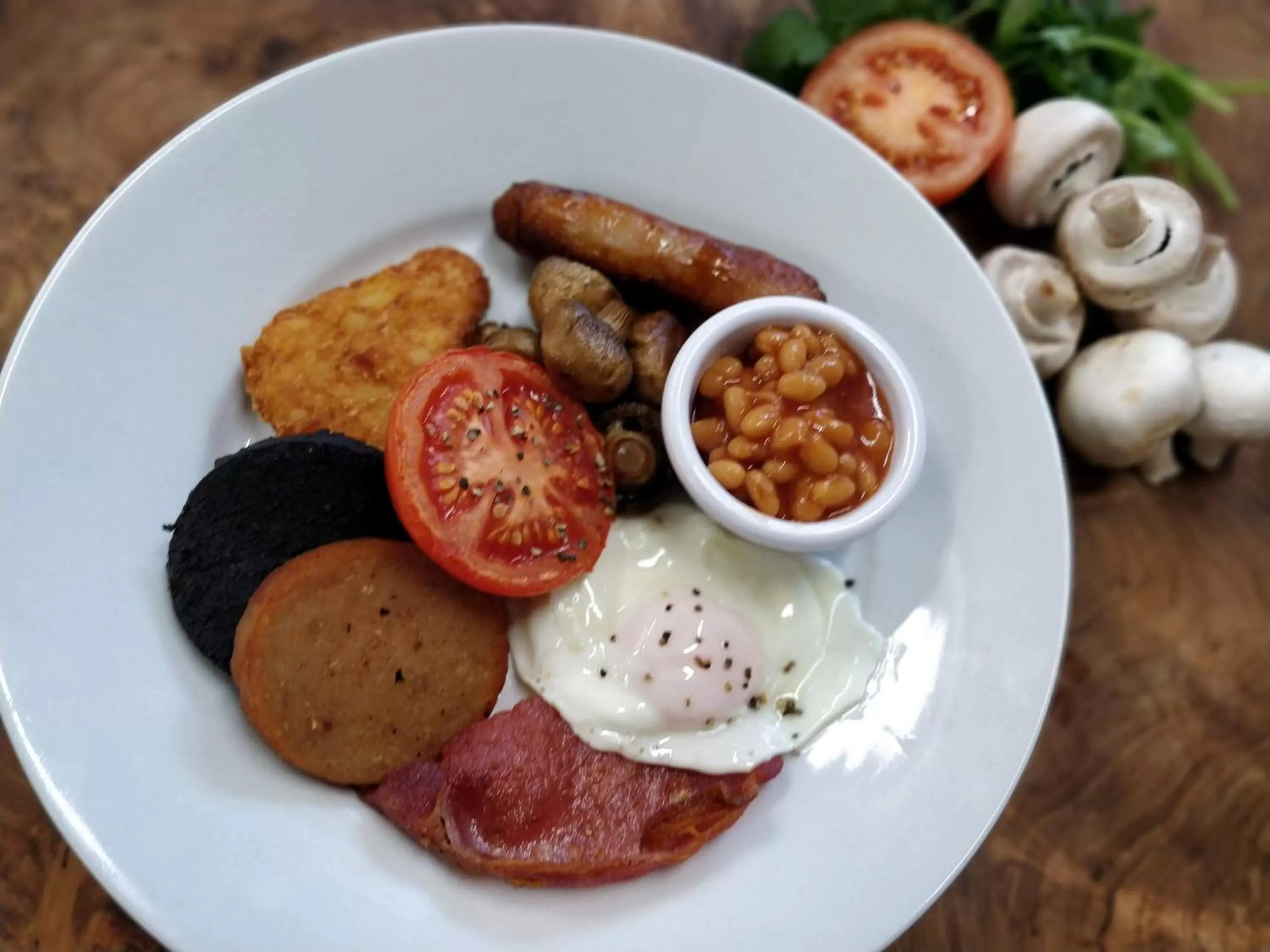 Food in Fir Trees Hotel