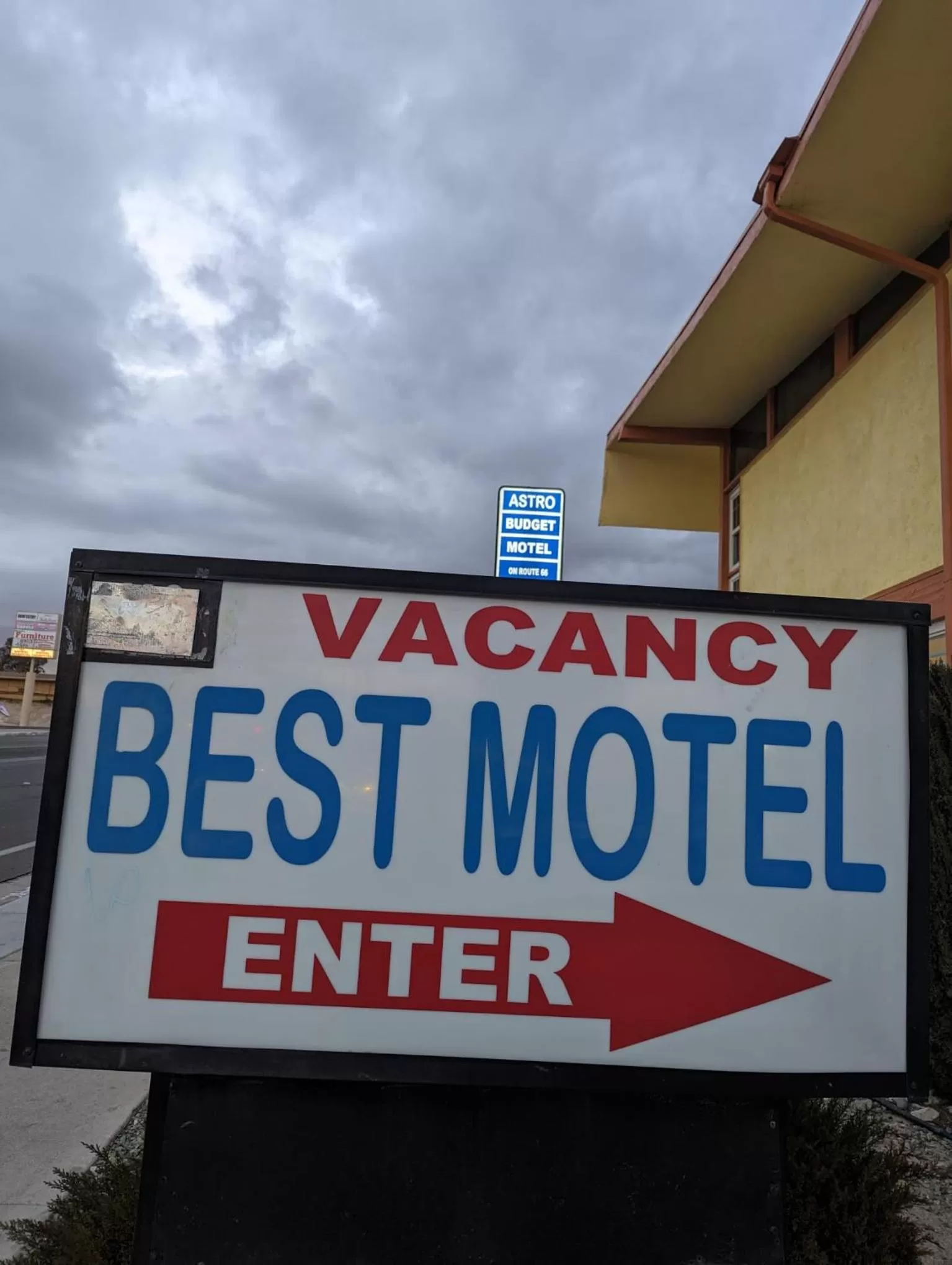 Property logo or sign in BEST MOTEL on Historic Route 66, Barstow