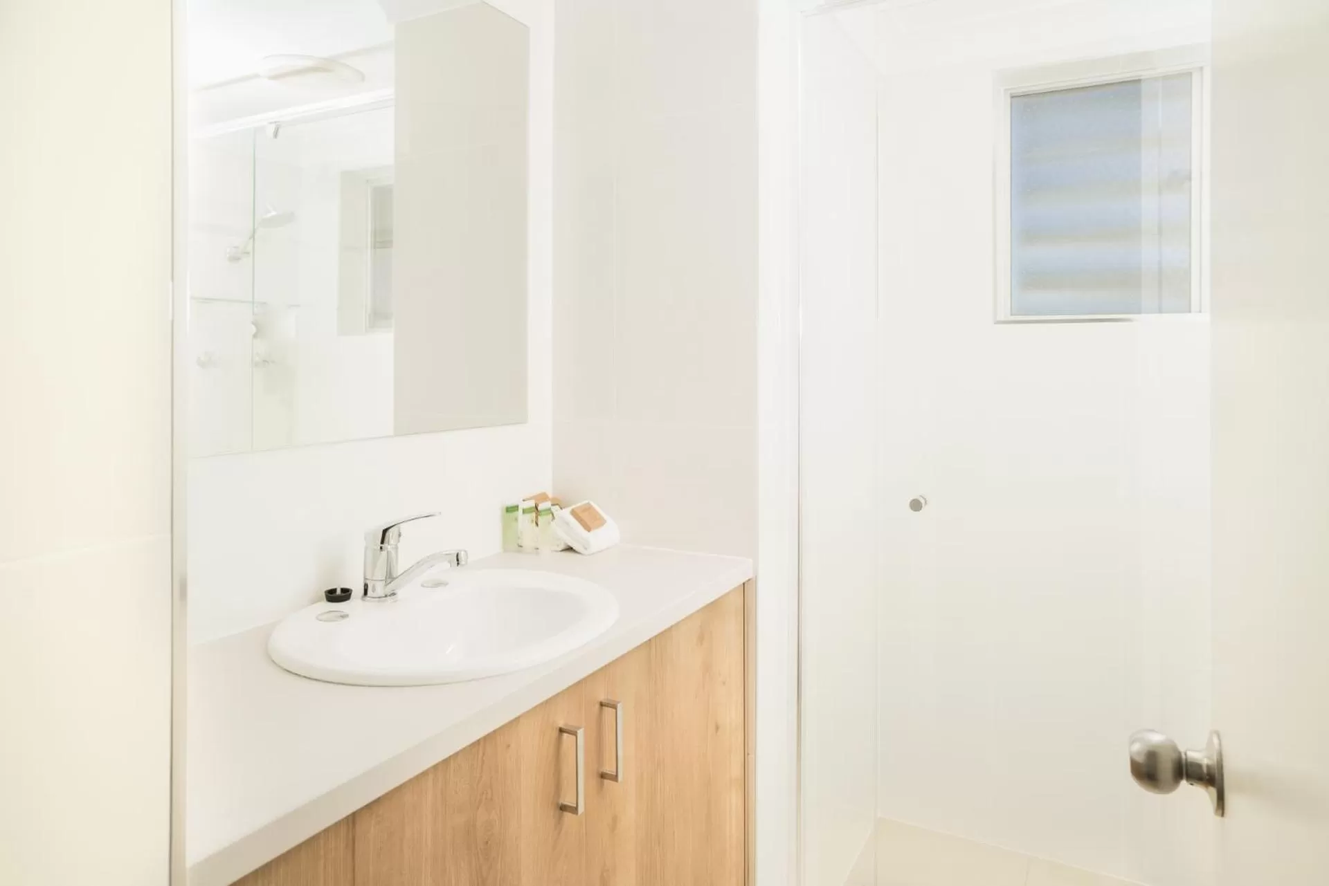 Shower in Caribbean Motel