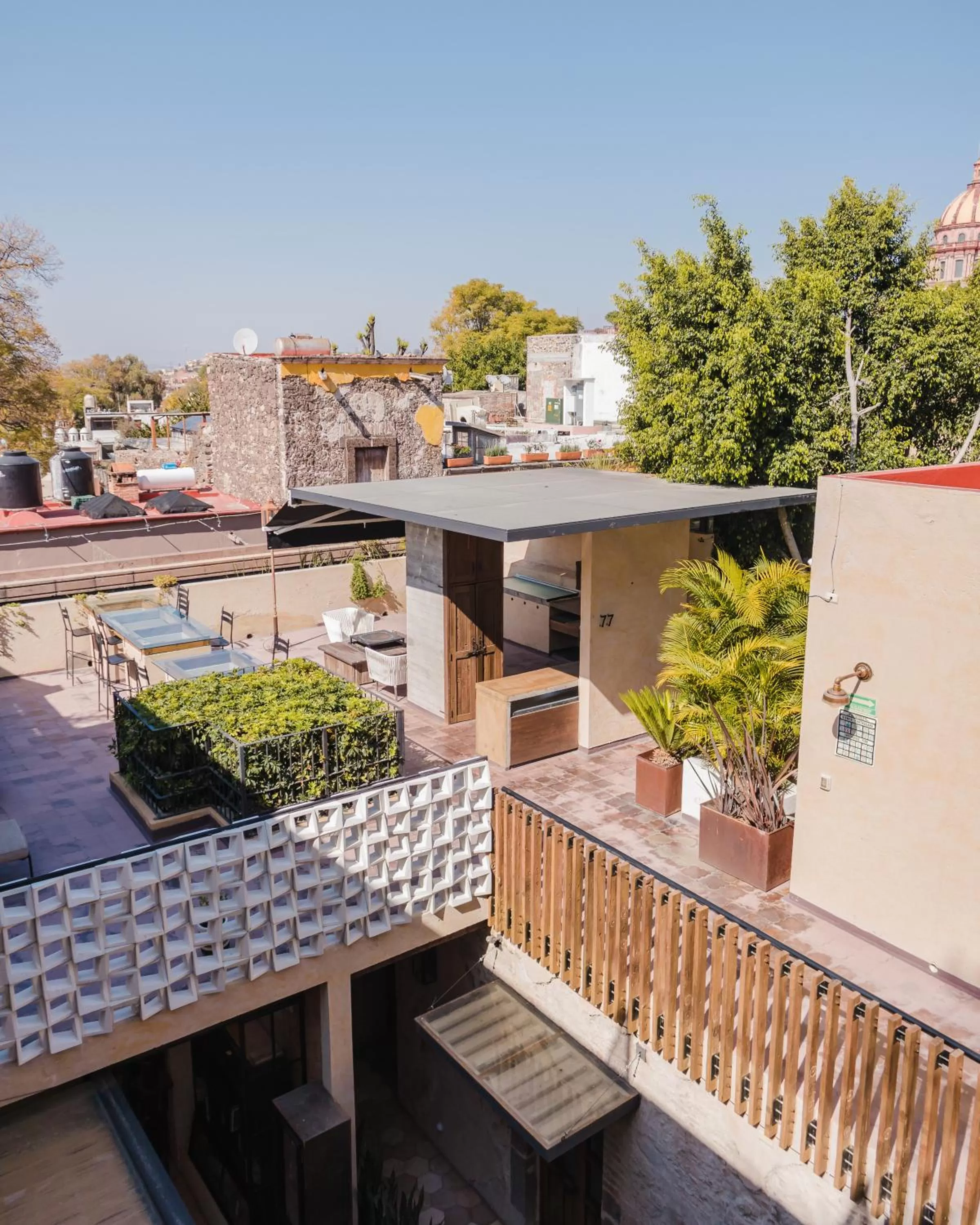 Property building in Hotel Casa 88