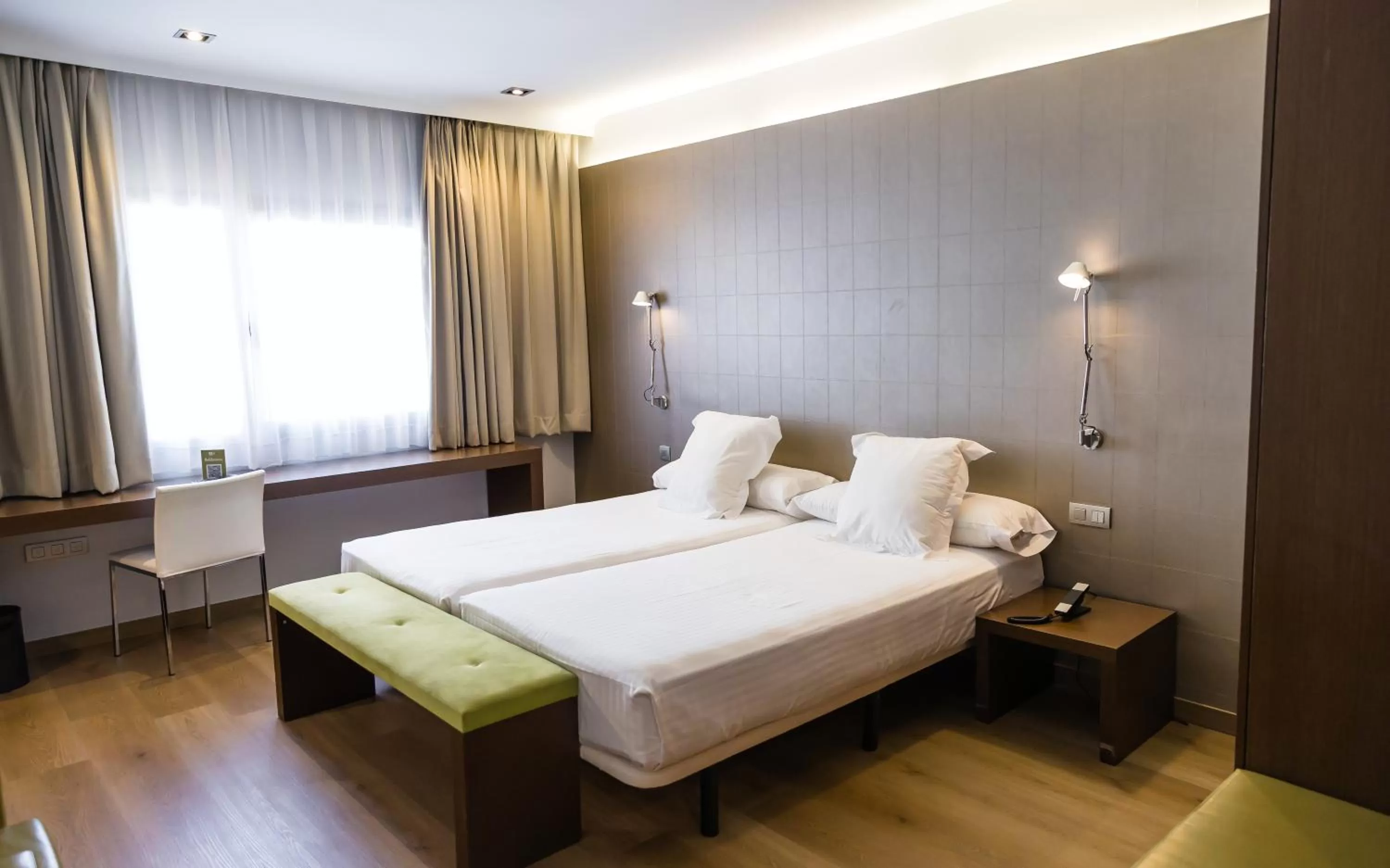 Bed in Hotel Veracruz Plaza & Spa