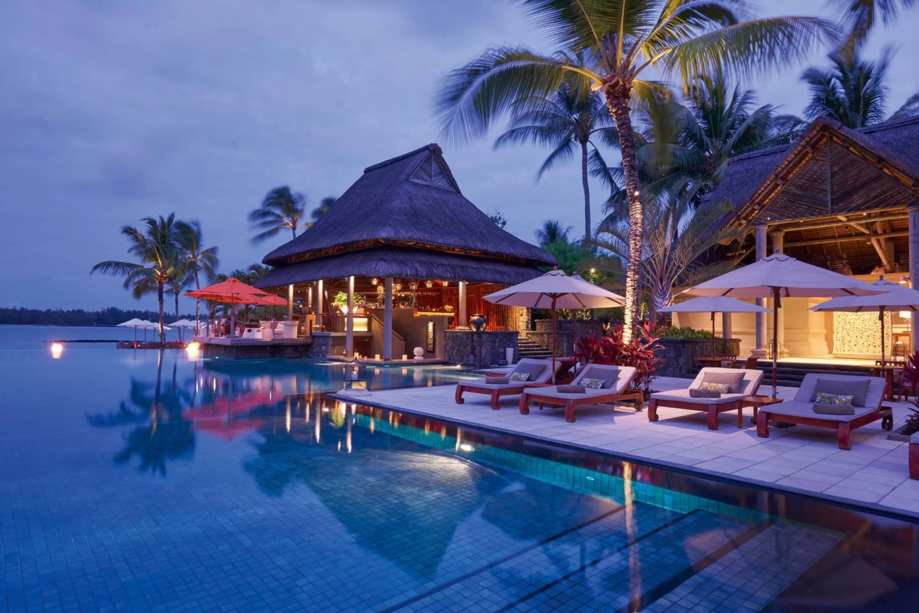 Swimming pool in Constance Prince Maurice