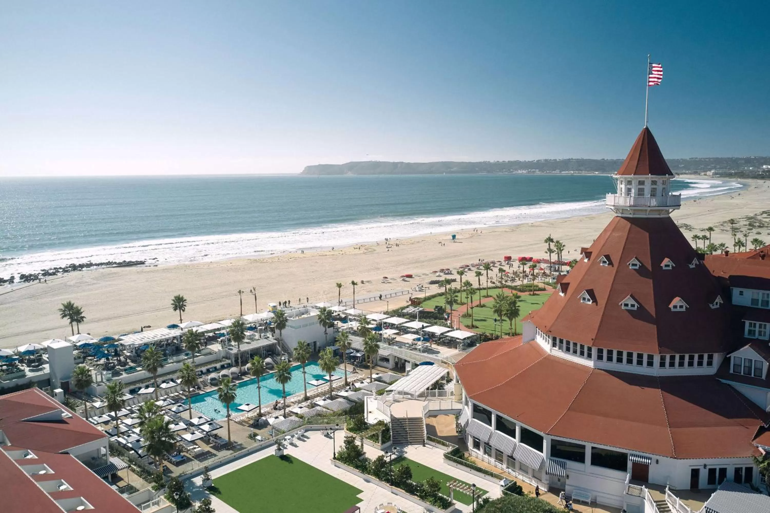 Property building in Hotel del Coronado, Curio Collection by Hilton