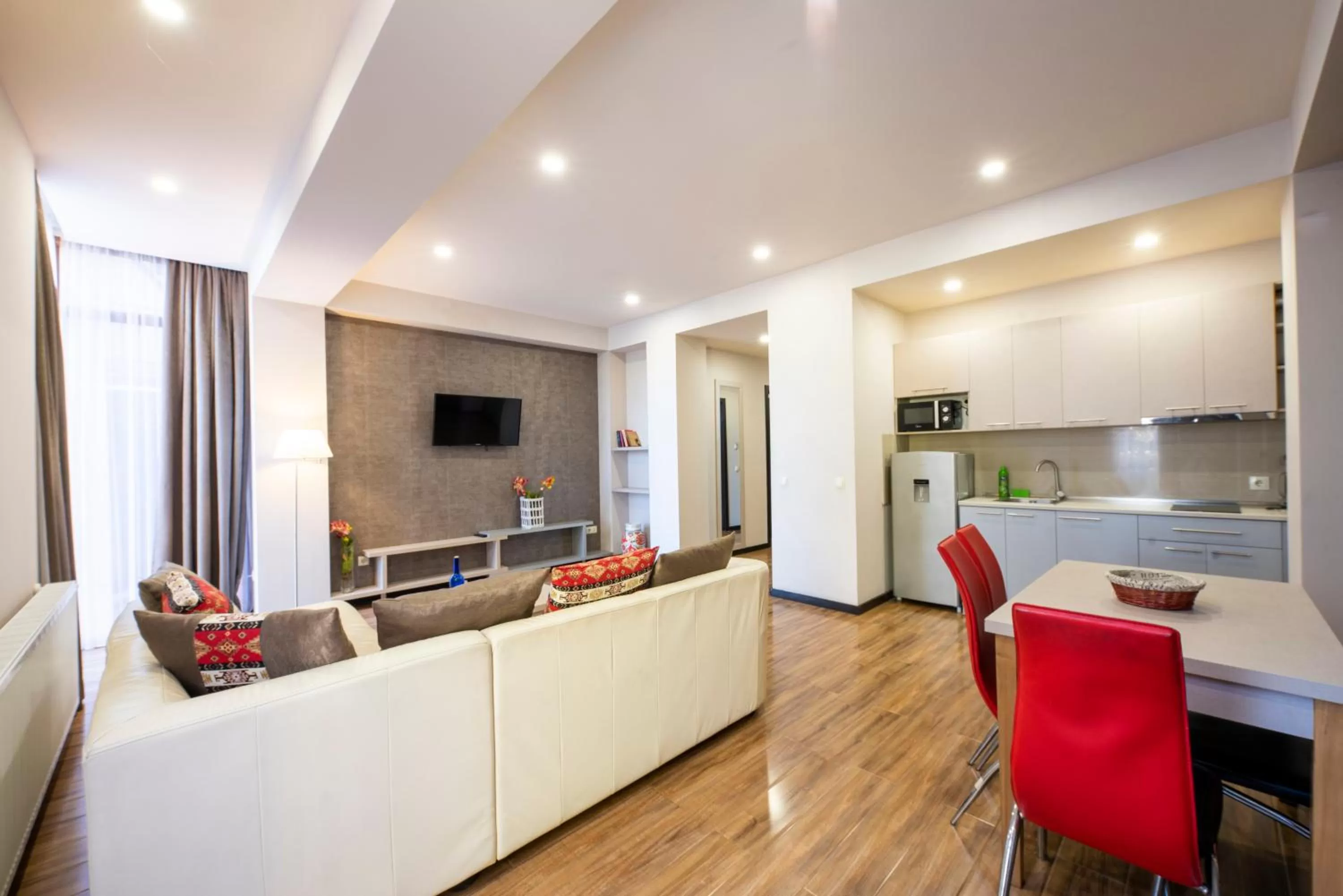 Living room in Sani Apart Hotel