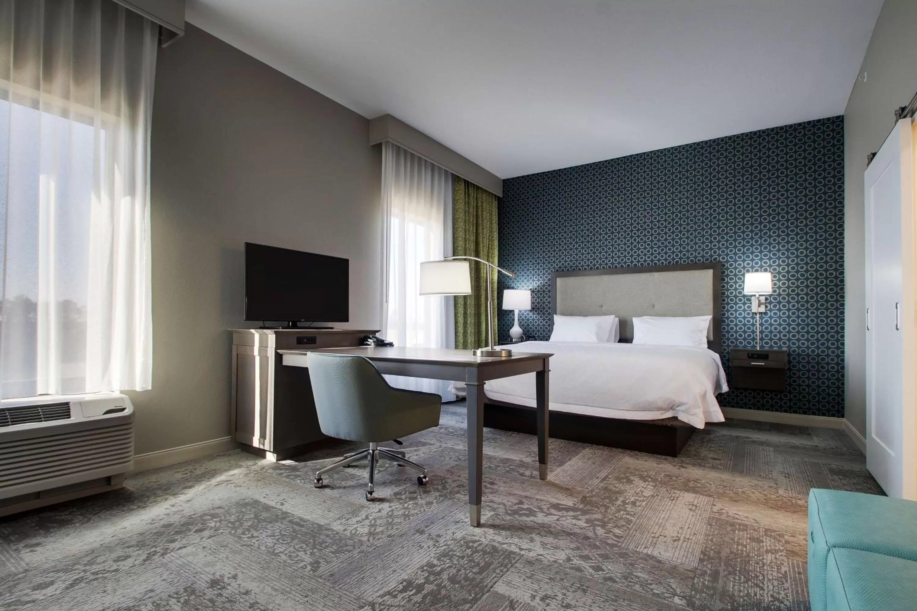 Bedroom, Bed in Hampton Inn & Suites By Hilton Knightdale Raleigh