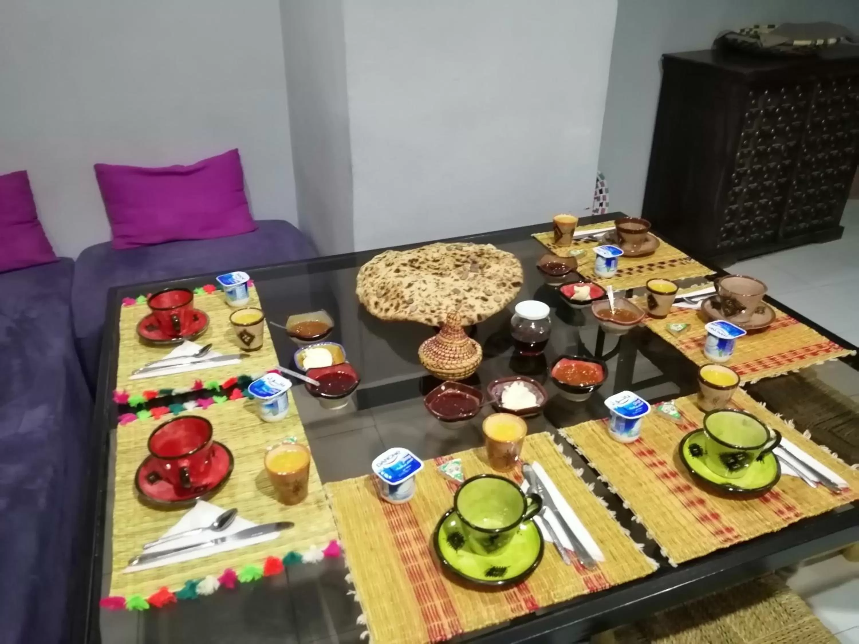 Breakfast in Maison d'hôtes Dar El Nath