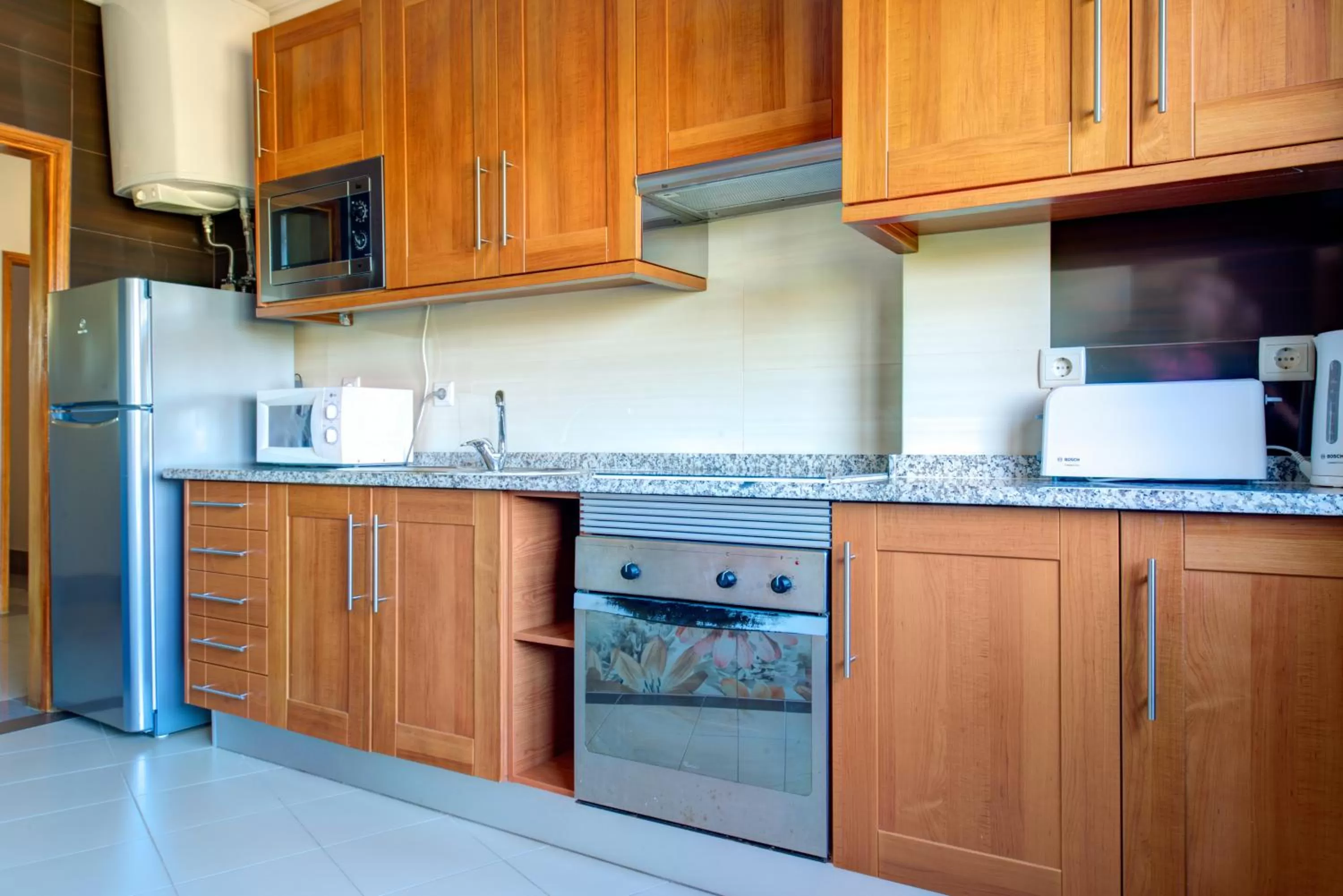Kitchen or kitchenette in Choromar Apartments