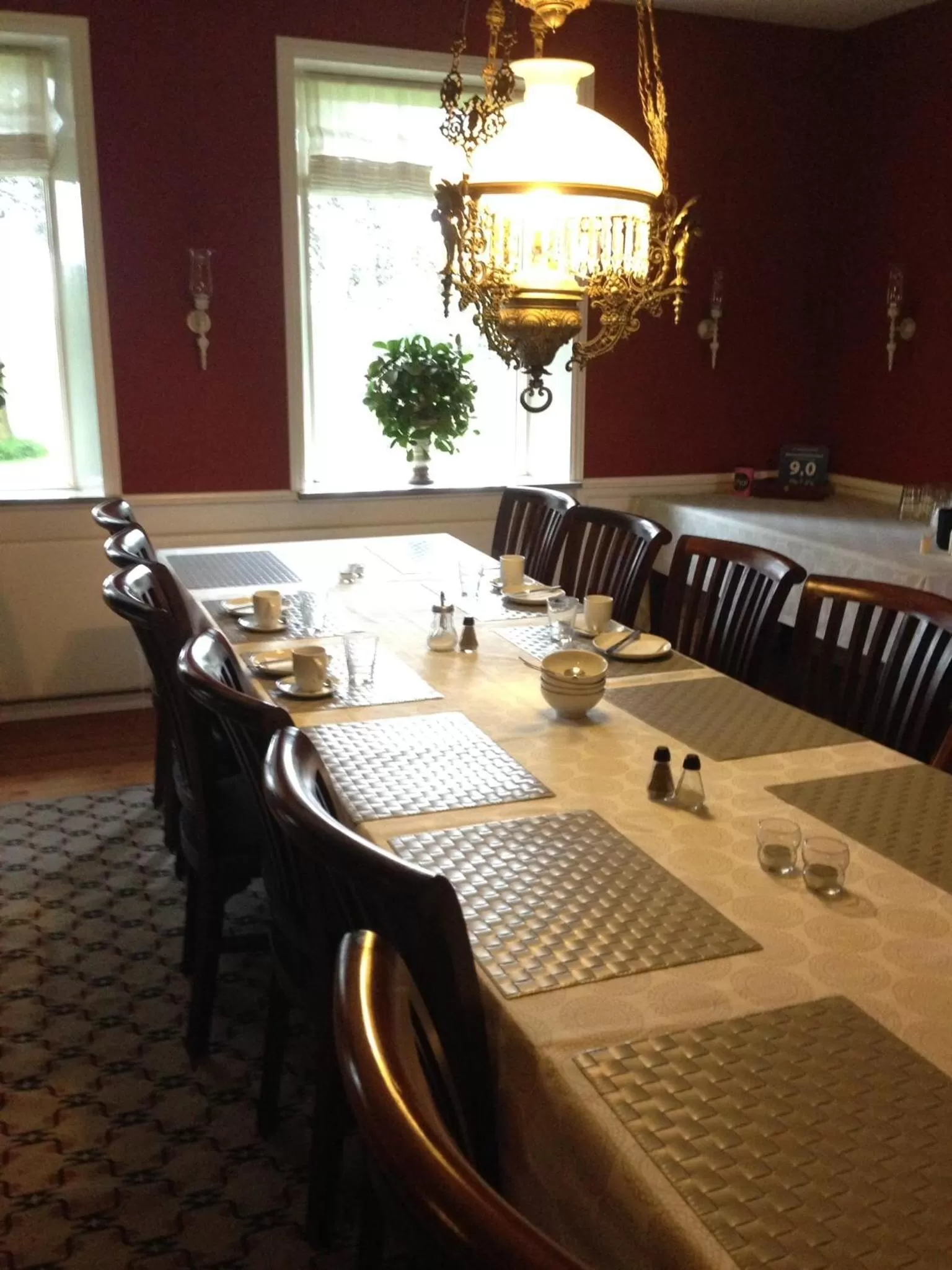 Buffet breakfast in Birkende Bed and Breakfast