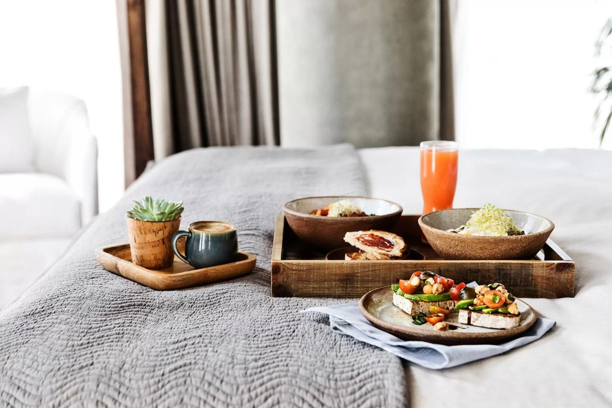 Food, Bed in 1 Hotel West Hollywood