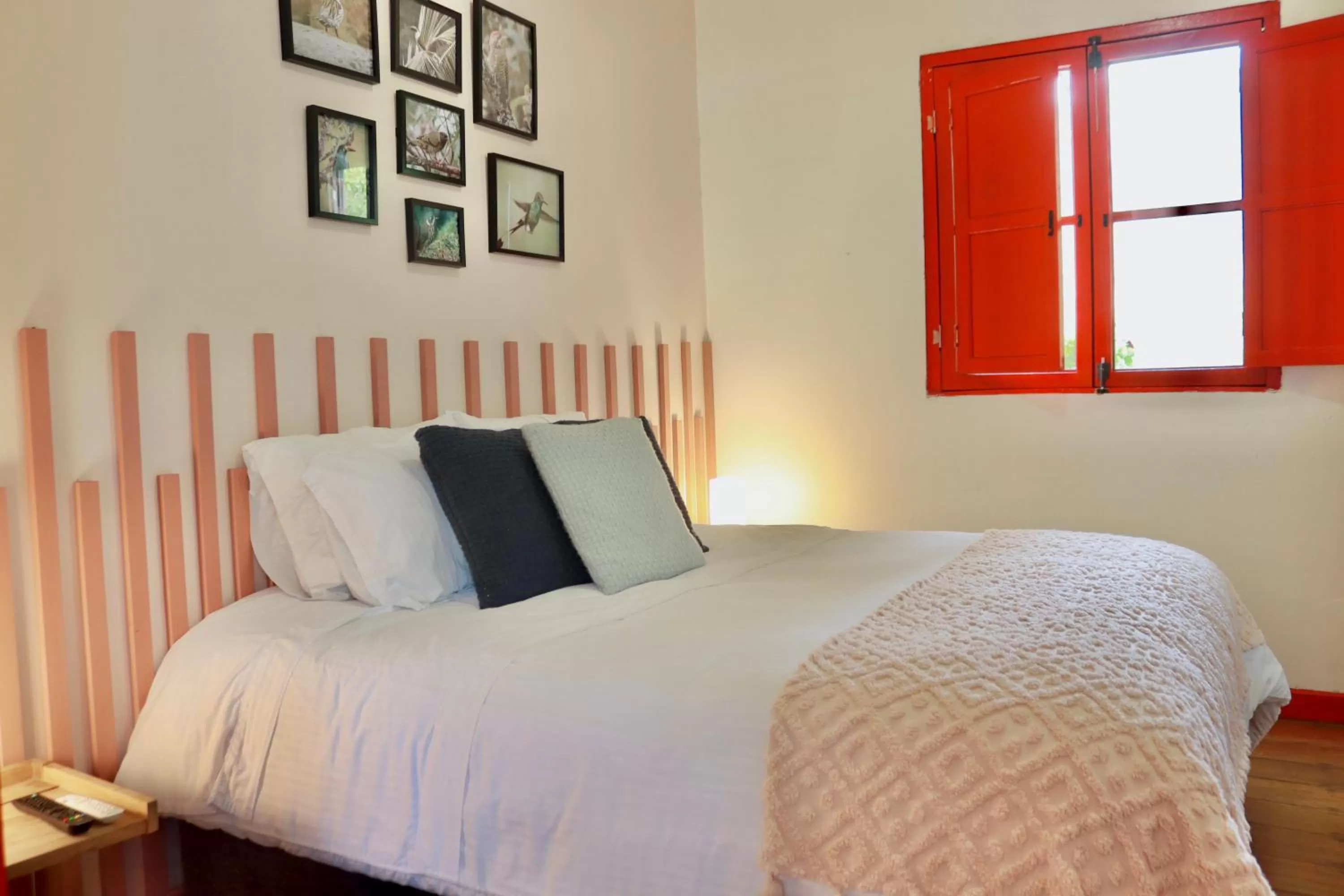 Photo of the whole room, Bed in La Cabaña Ecohotel - Valle del Cocora