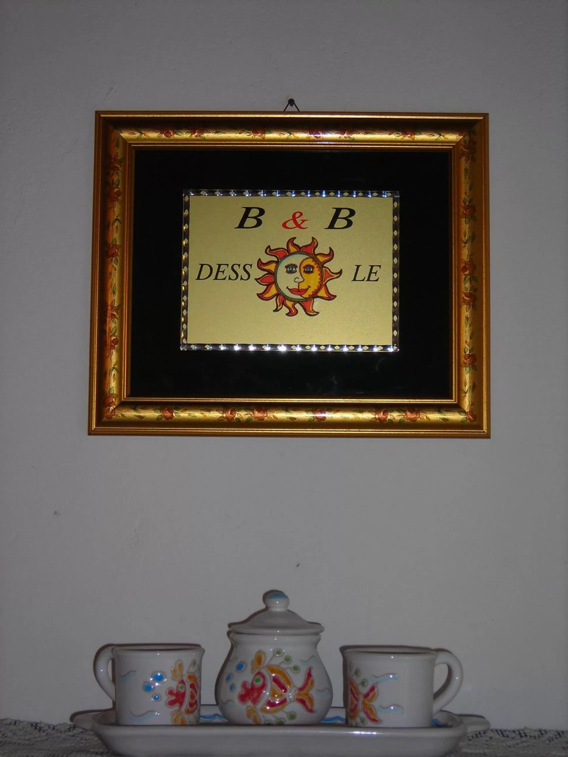 Decorative detail in Bed & Breakfast Dessole