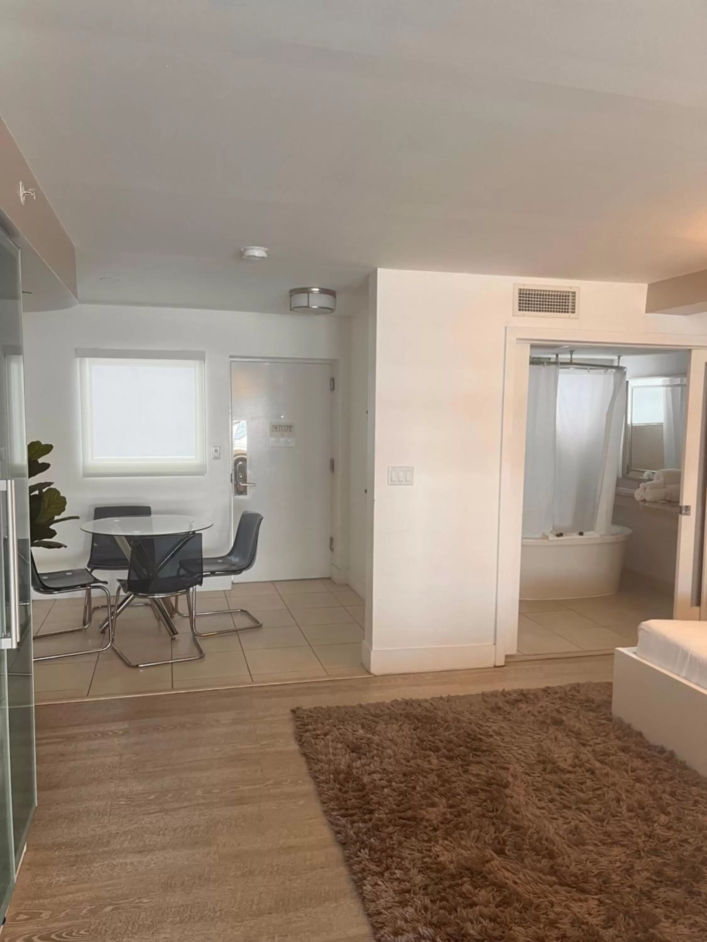 Living room in Suites at The Strand on Ocean Drive