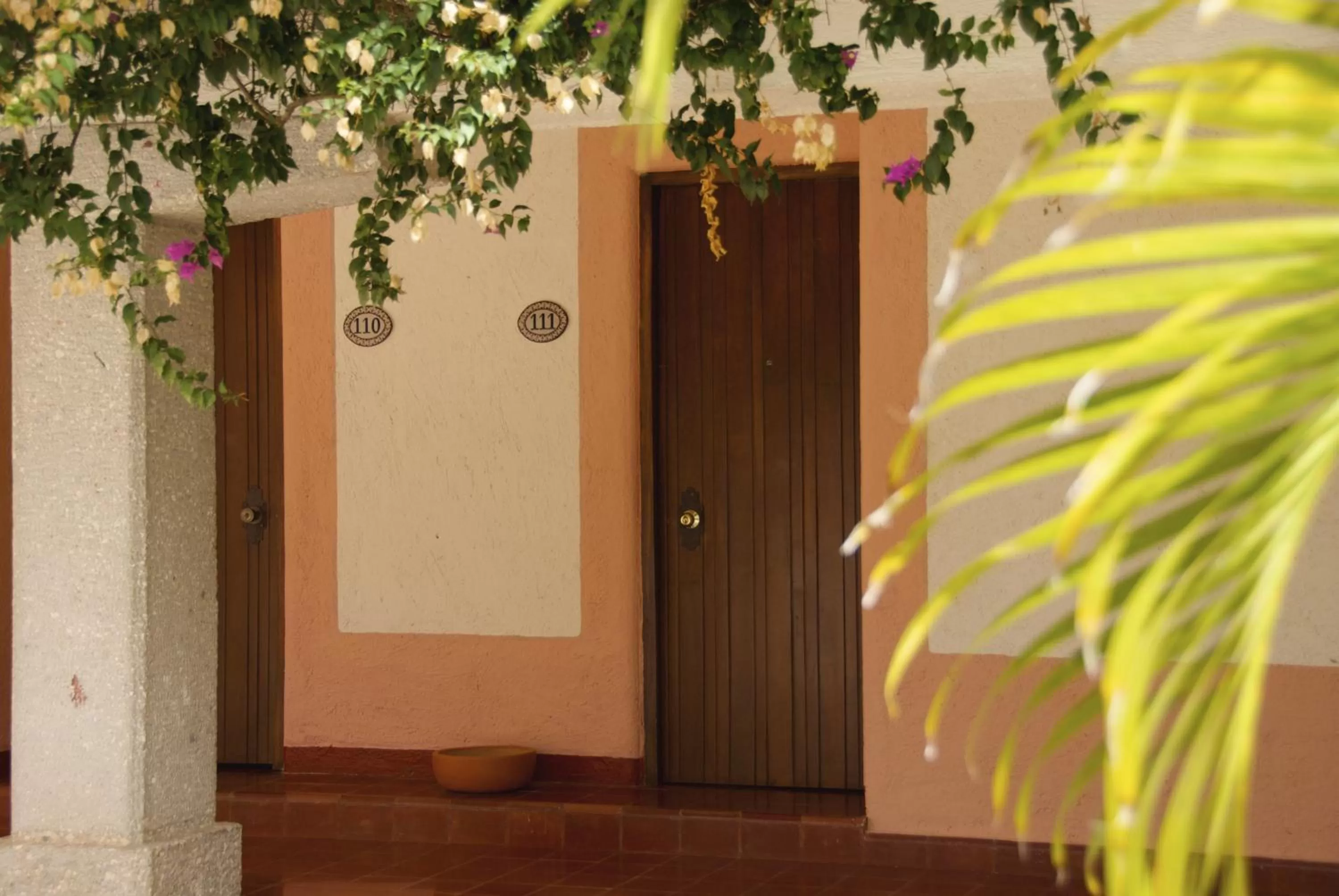 Patio in Villas Arqueologicas Chichen Itza