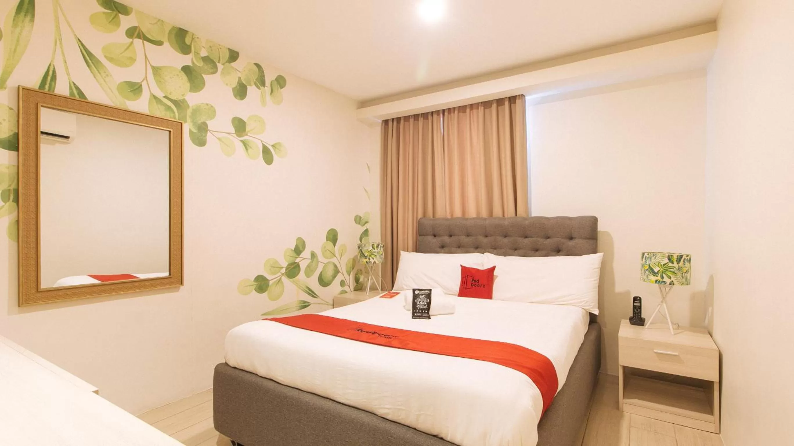 Bedroom, Bed in RedDoorz Plus at La Belle Residences Makati City