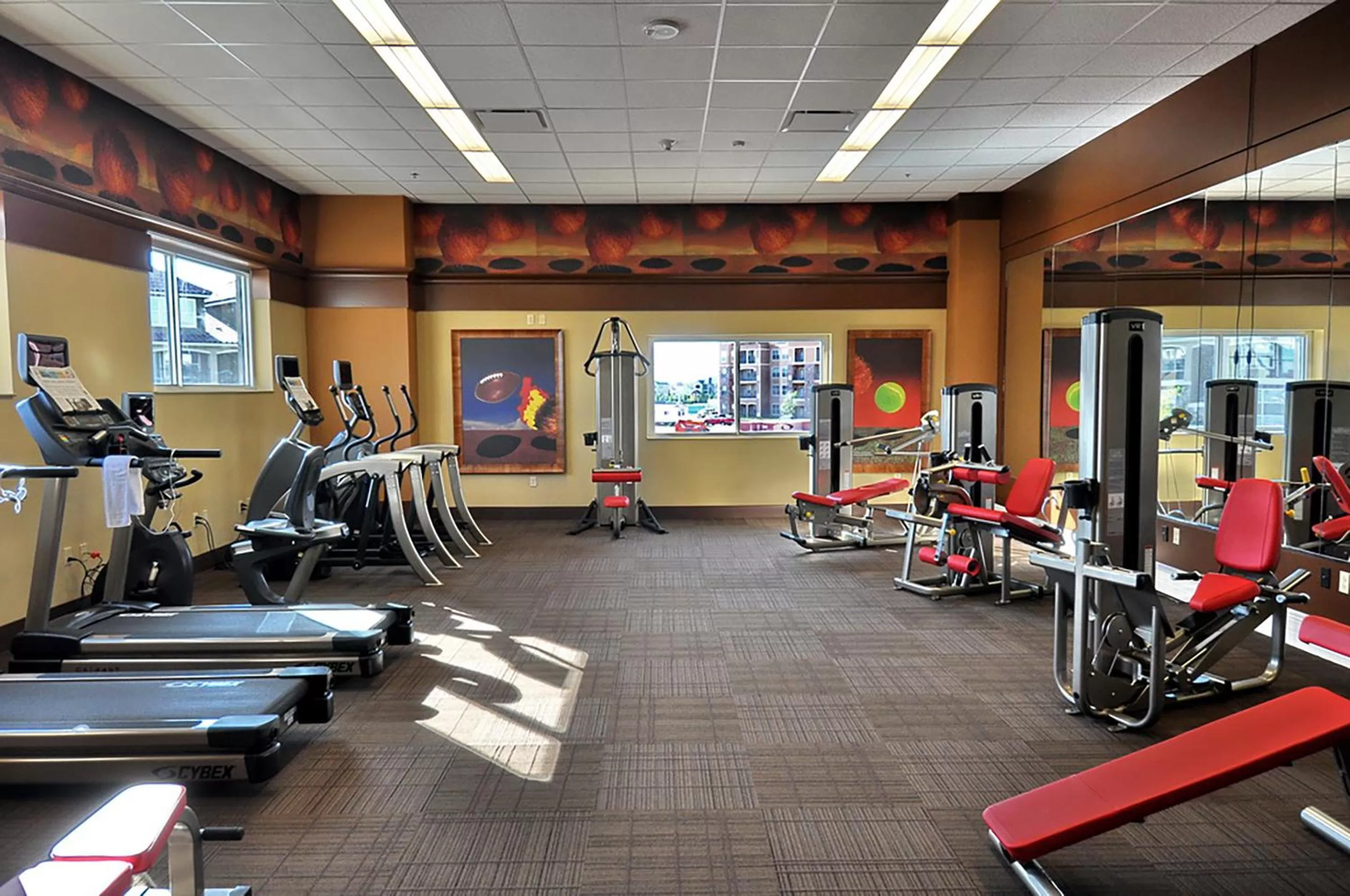 Fitness centre/facilities in Overton Hotel and Conference Center