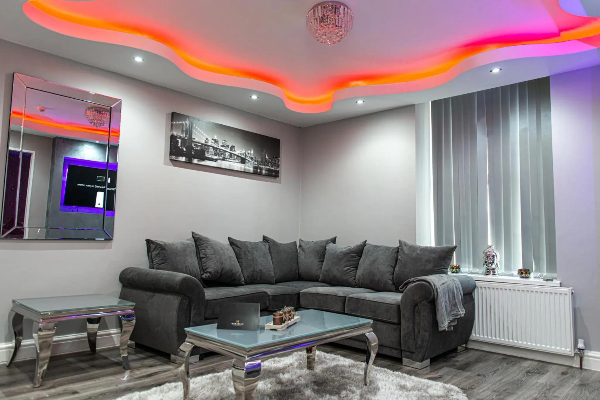 Living room in Meridian Serviced Apartments