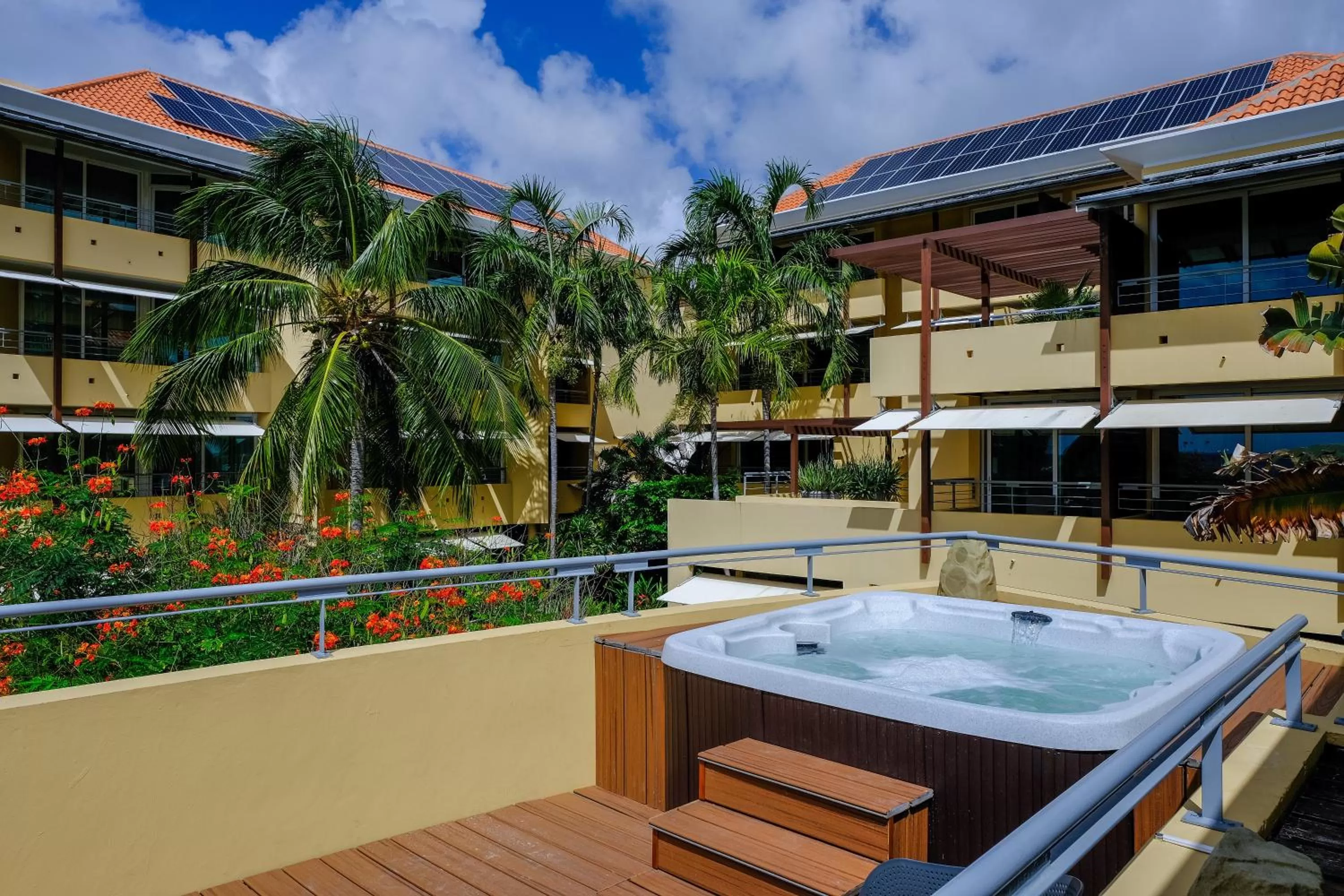 Hot Spring Bath in Curacao Avila Beach Hotel