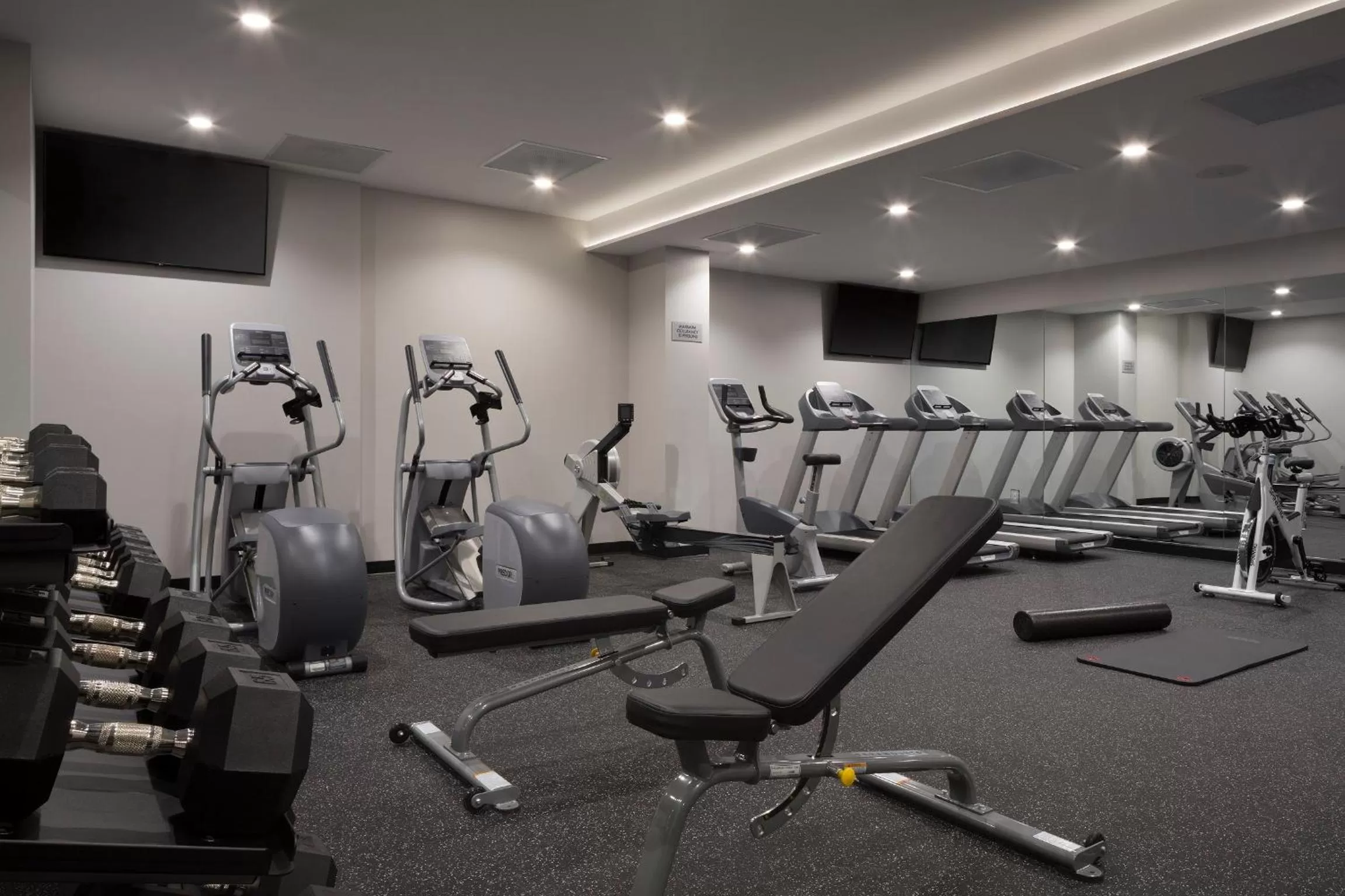 Fitness centre/facilities in Hotel Via