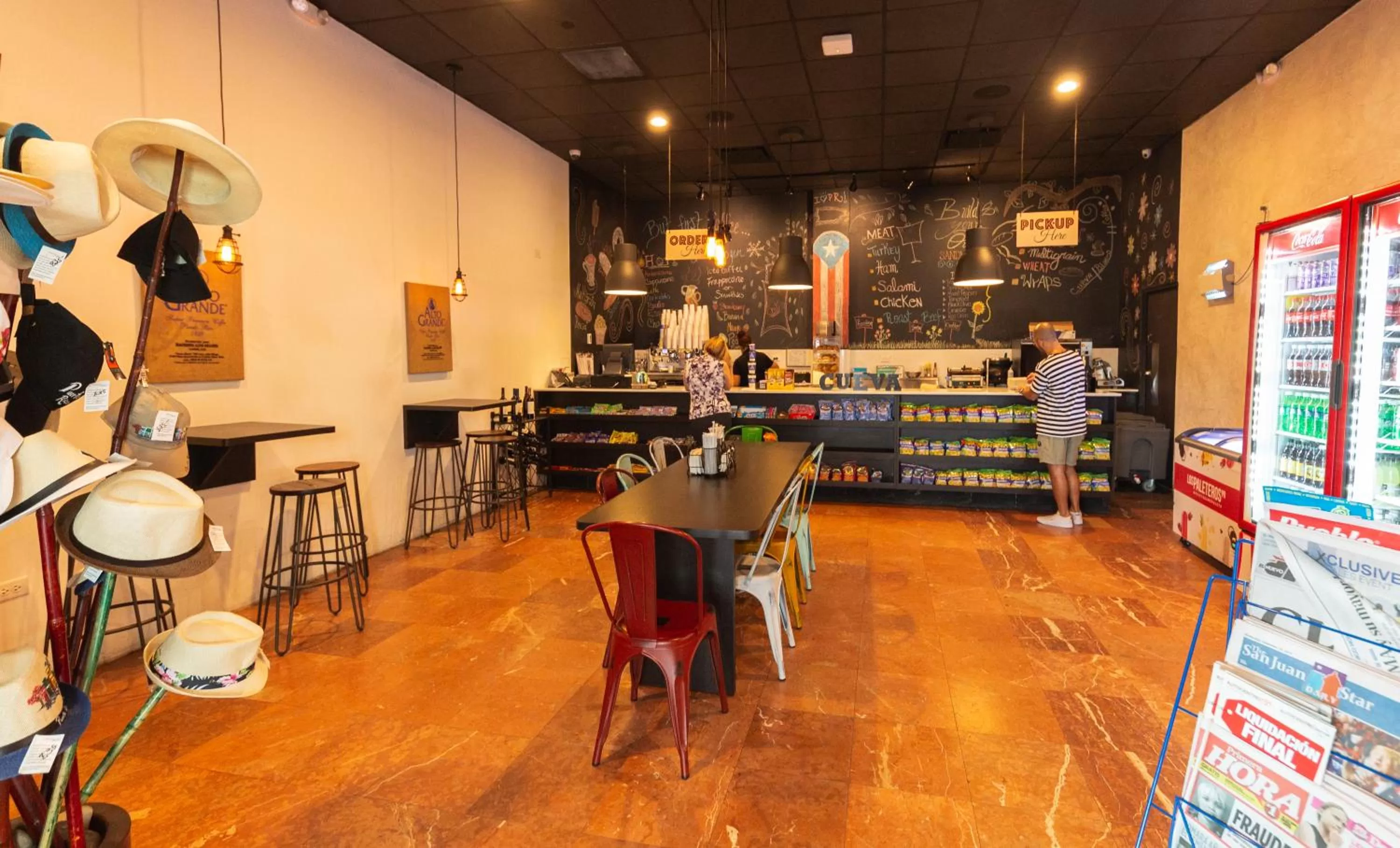 Food and drinks in ESJ Towers by Chana