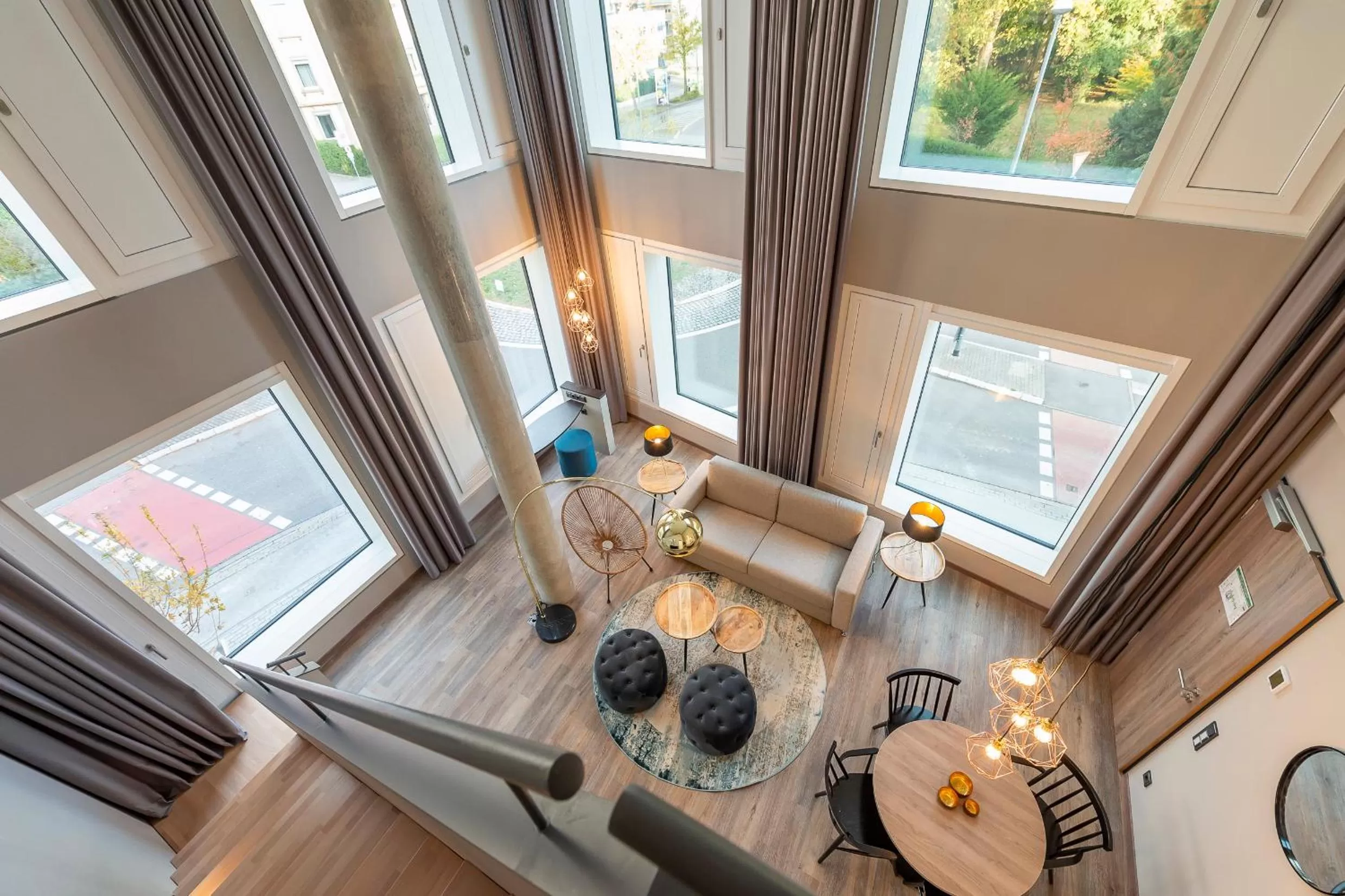 Living room in HARBR Hotel Konstanz, a member of Radisson Individuals