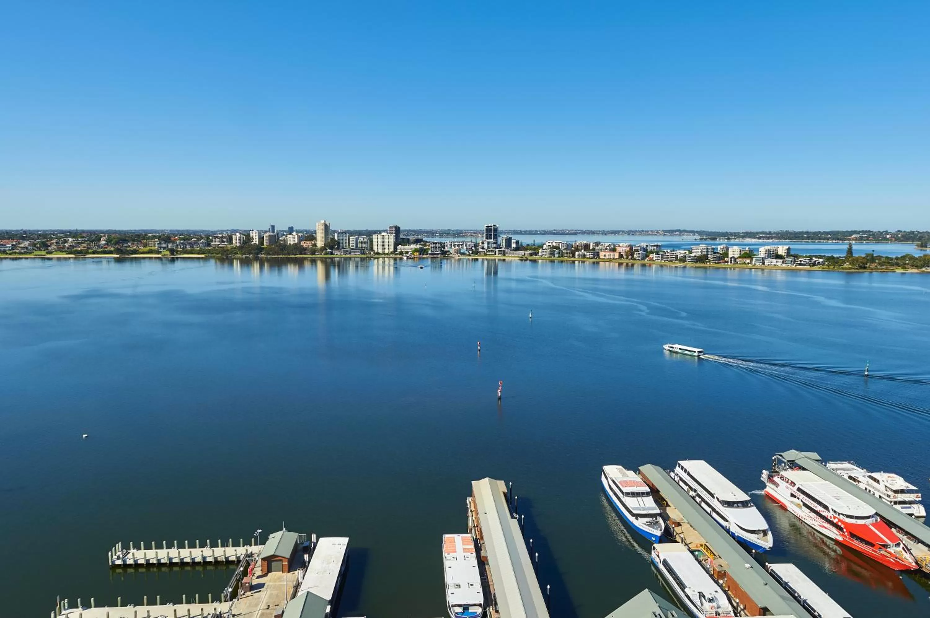 River view in Doubletree By Hilton Perth Waterfront