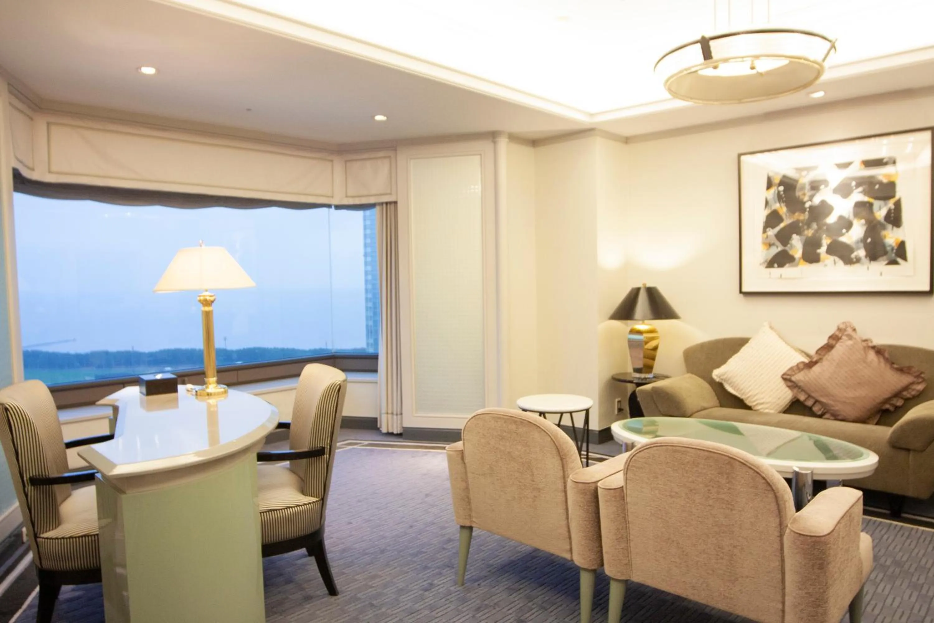 Living room in Hotel New Otani Makuhari