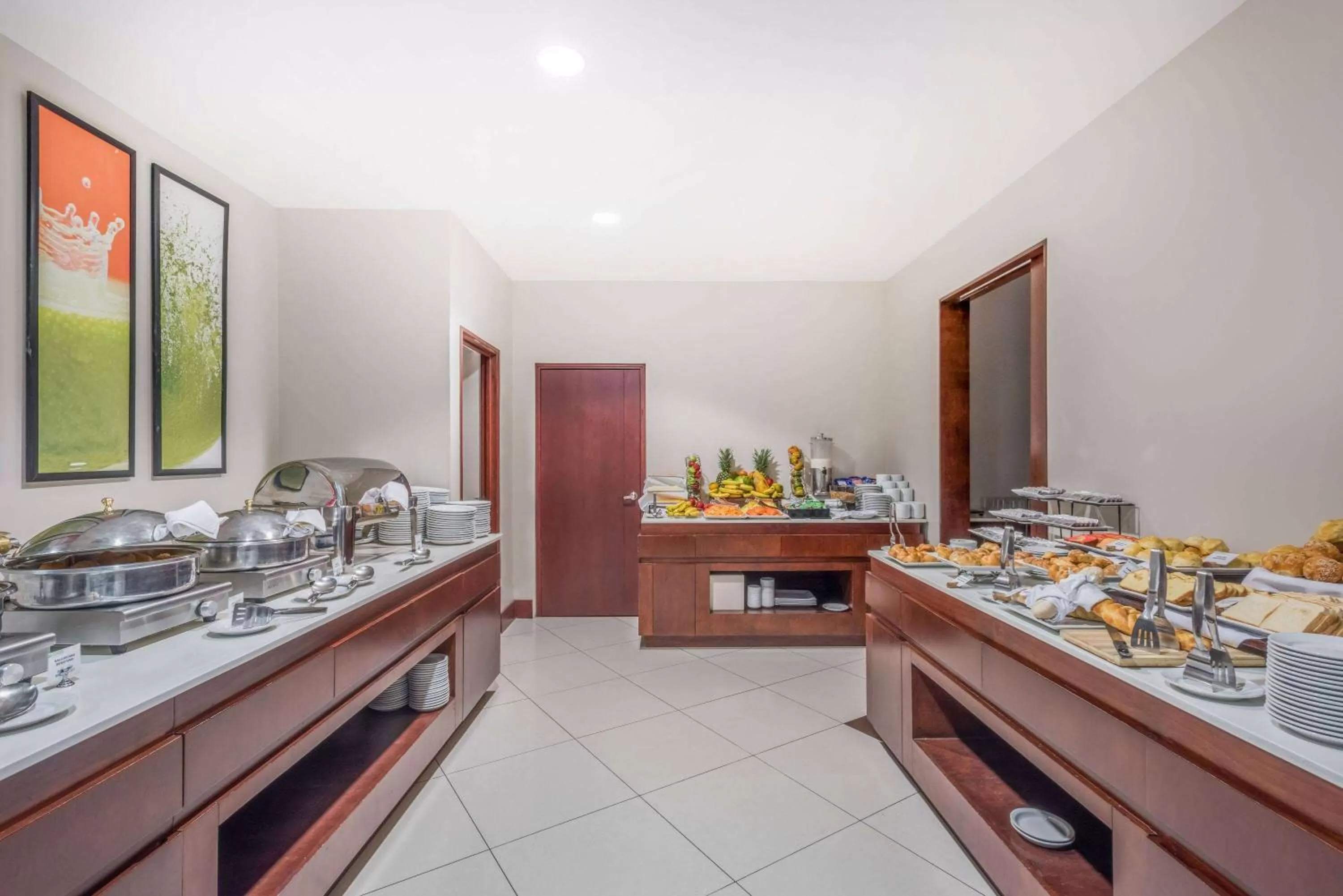 Breakfast in Wyndham Garden San Jose Escazu, Costa Rica