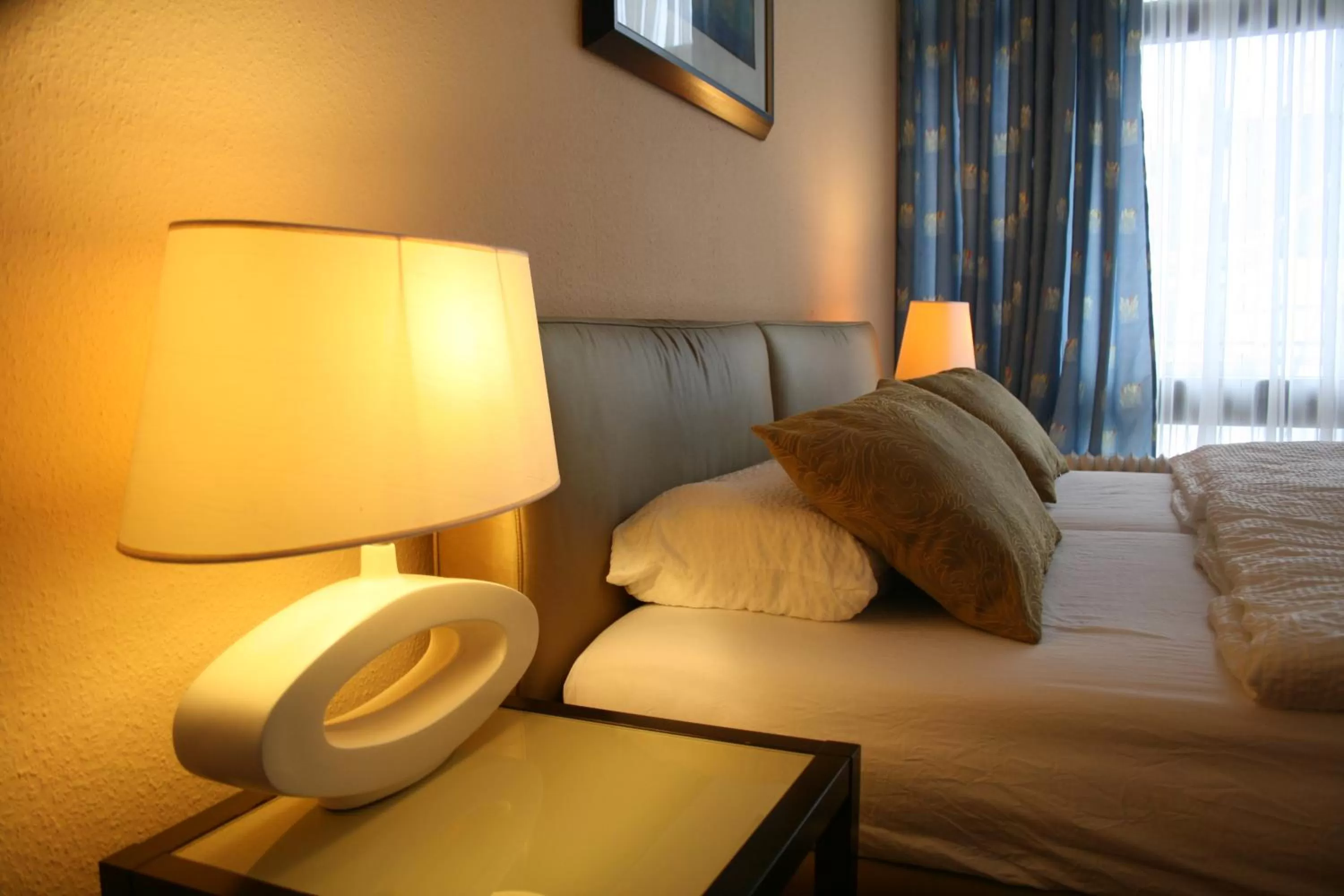 Bed in Gästehaus beim Prinz