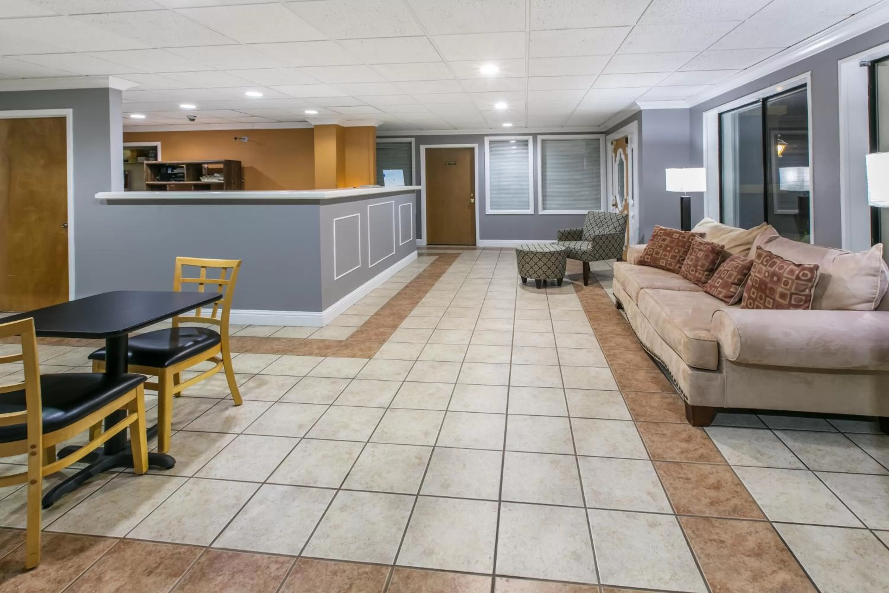 Lobby or reception in Knights Inn Longview